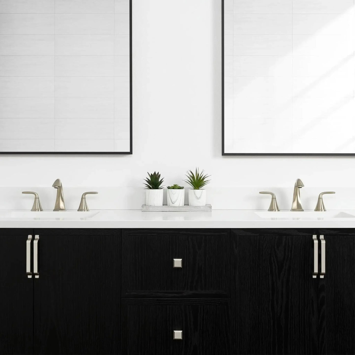 Cape Breton 72", Teodor® Wall Mount Blackened Oak Vanity, Double Sink Teodor Bathroom VanityCanada