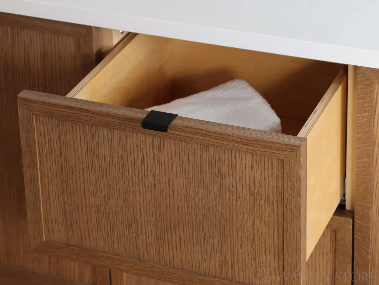 Cape Breton SLIM 72" Wall Mount Mid Century Oak Bathroom Vanity, Double Sink Teodor Bathroom Vanity Canada