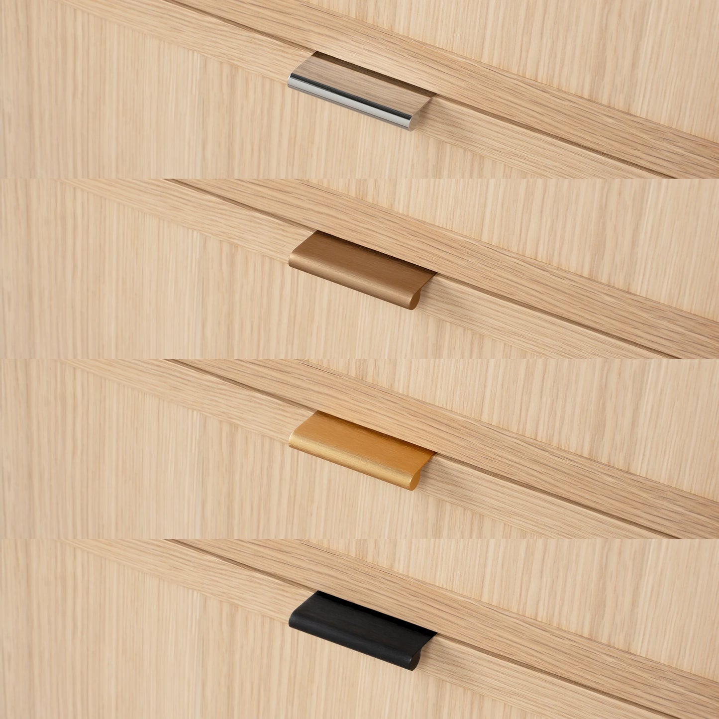 Cape Breton SLIM 30" White Oak Bathroom Vanity - All Drawers