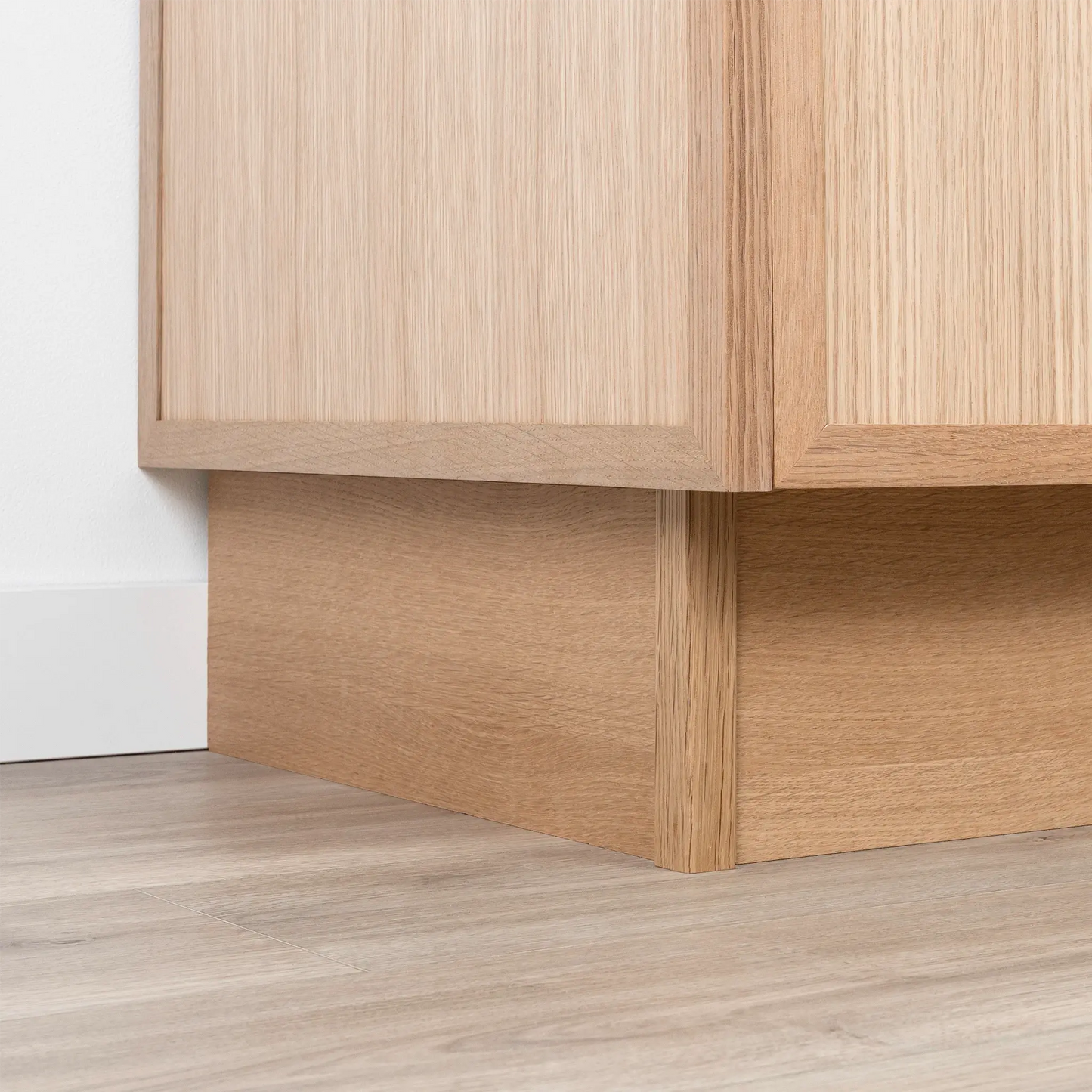Cape Breton SLIM 36" White Oak Bathroom Vanity - All Drawers Teodor Bathroom Vanity Canada