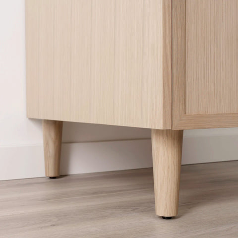 Cape Breton White Oak Linen Cabinet