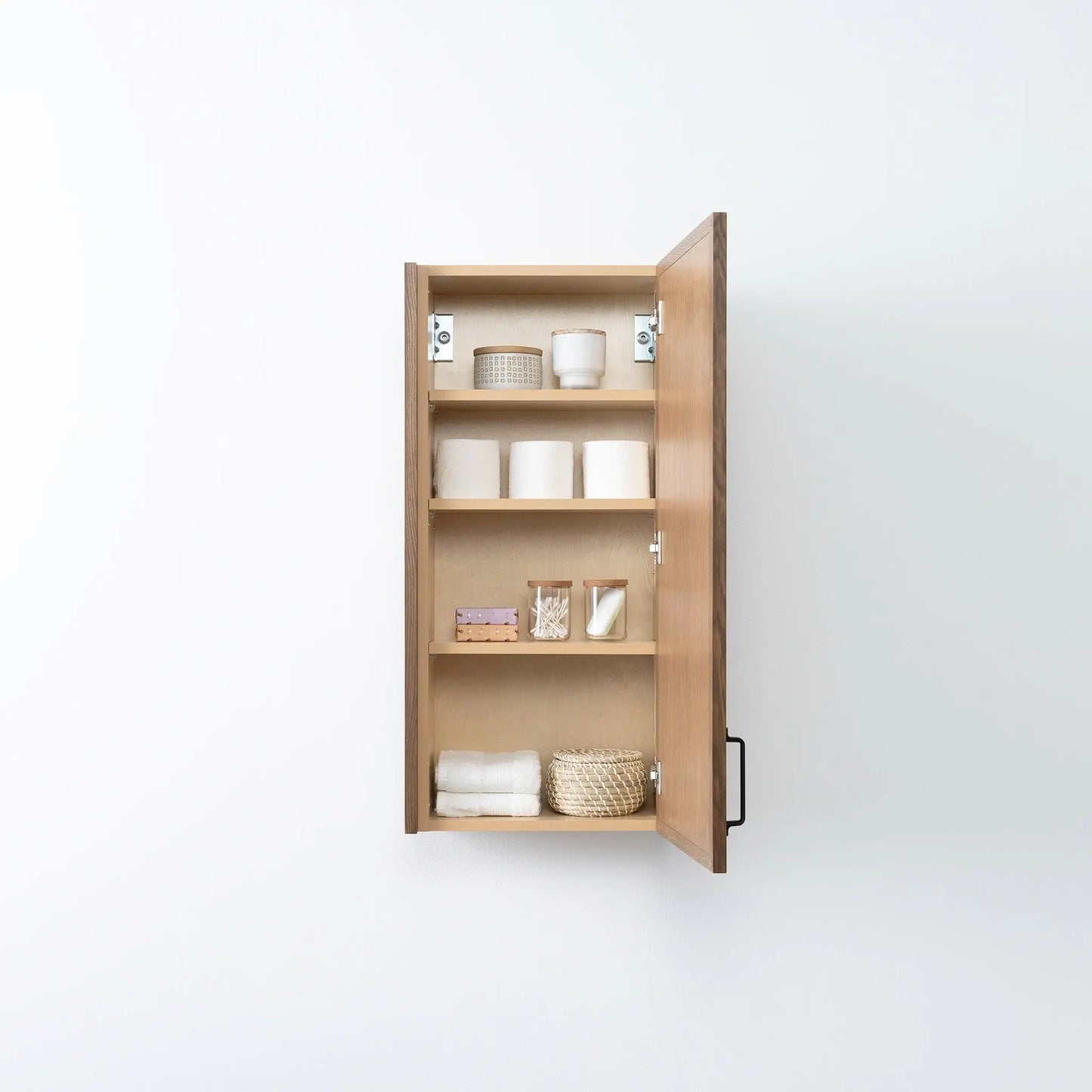 Cape Breton, Teodor® Mid Century Oak Wall Cabinet Teodor Bathroom VanityCanada