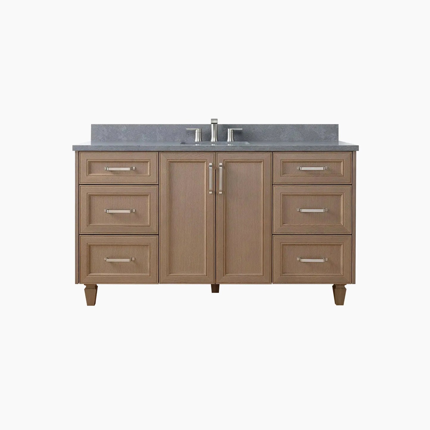 Davenport SLIM 60" Almond Coast Bathroom Vanity Teodor Bathroom Vanity Canada