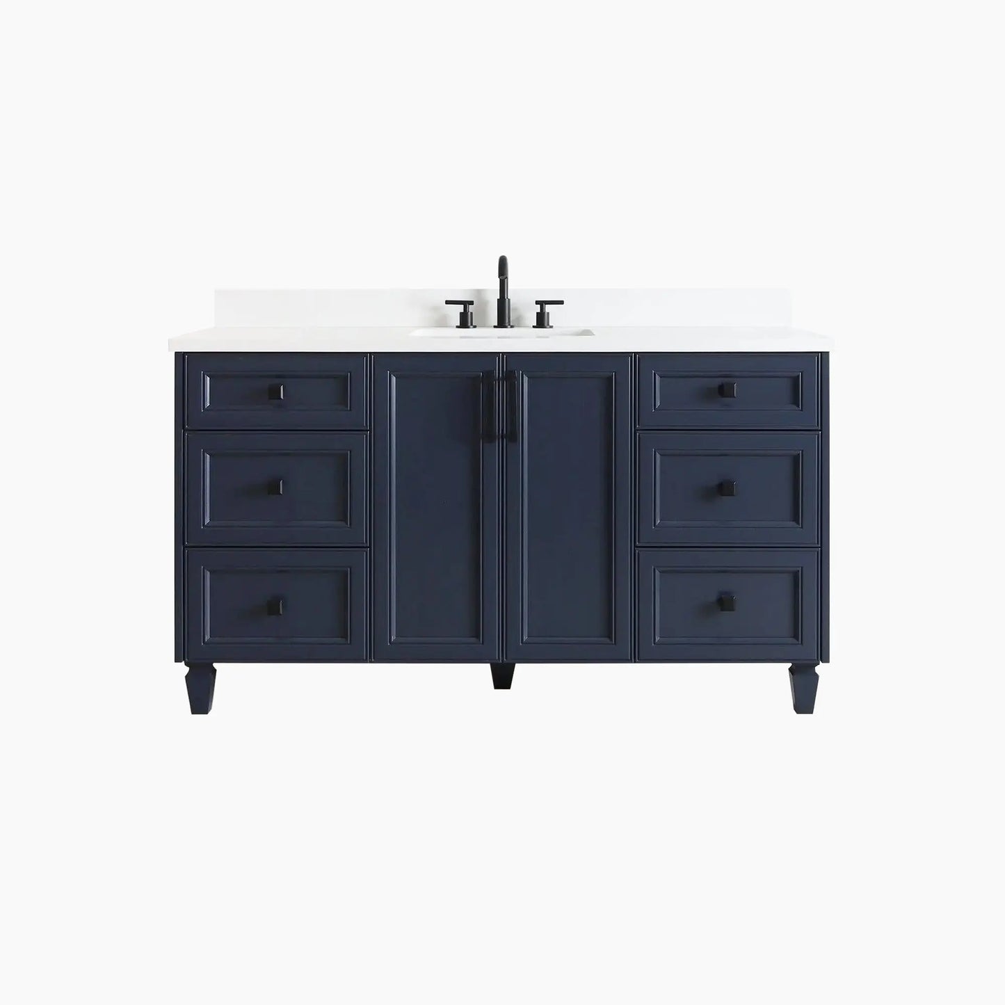 Davenport SLIM 60" Pacific Blue Bathroom Vanity Teodor Bathroom Vanity Canada