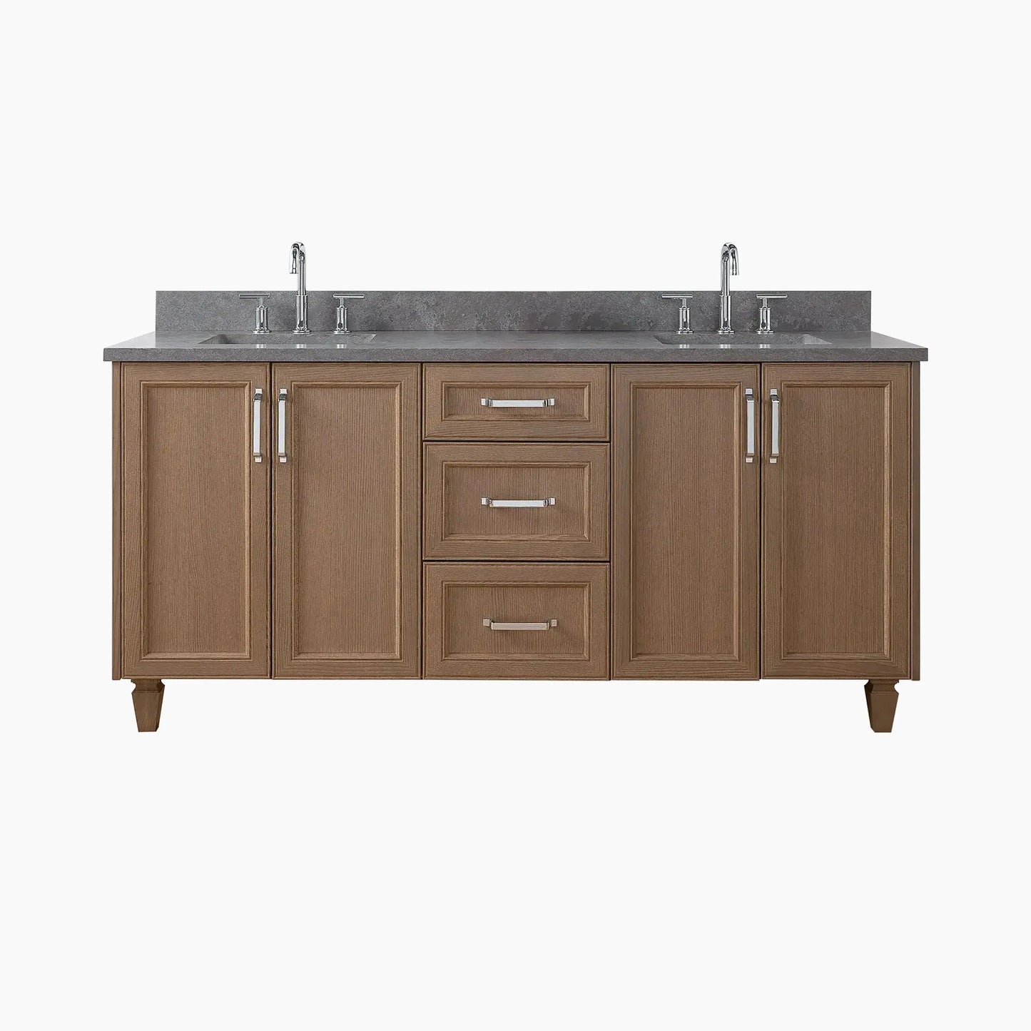 Davenport SLIM 72" Almond Coast Bathroom Vanity, Double Sink Teodor Bathroom Vanity Canada