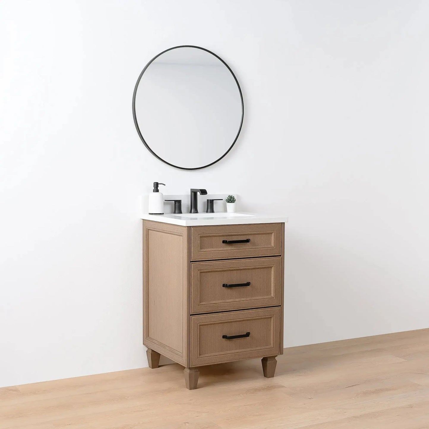 Davenport 24", Teodor® Almond Coast Vanity Teodor Bathroom VanityCanada