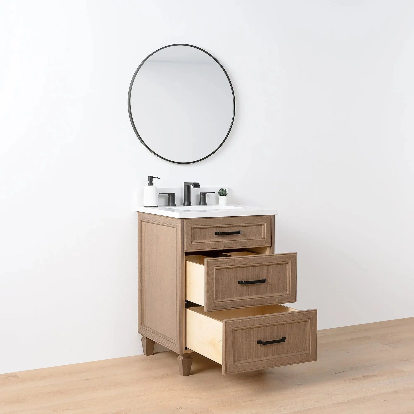 Davenport 24", Teodor® Almond Coast Vanity Teodor Bathroom VanityCanada