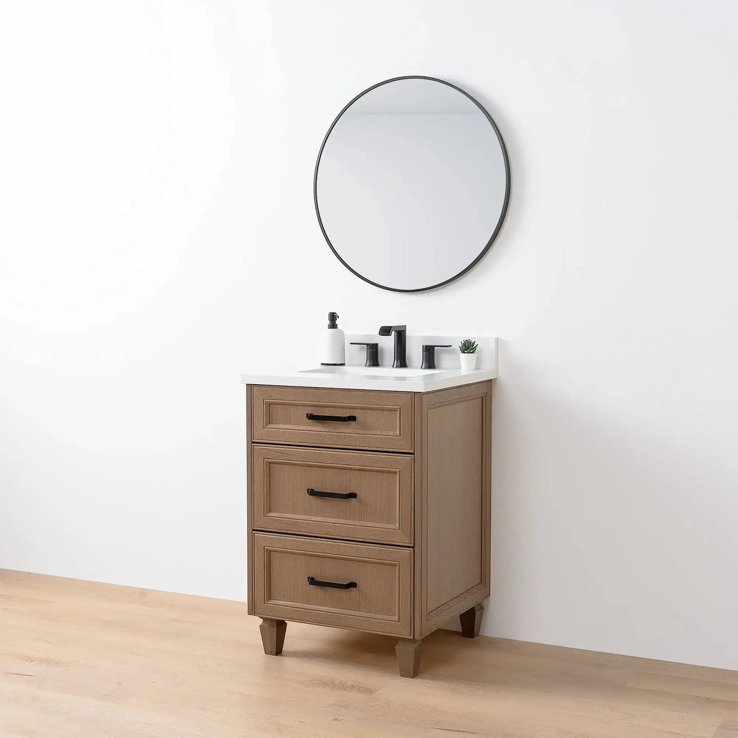 Davenport 24", Teodor® Almond Coast Vanity Teodor Bathroom VanityCanada