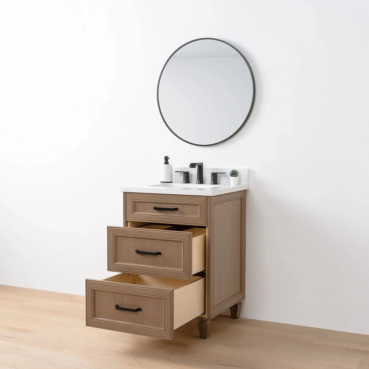 Davenport 24", Teodor® Almond Coast Vanity Teodor Bathroom VanityCanada