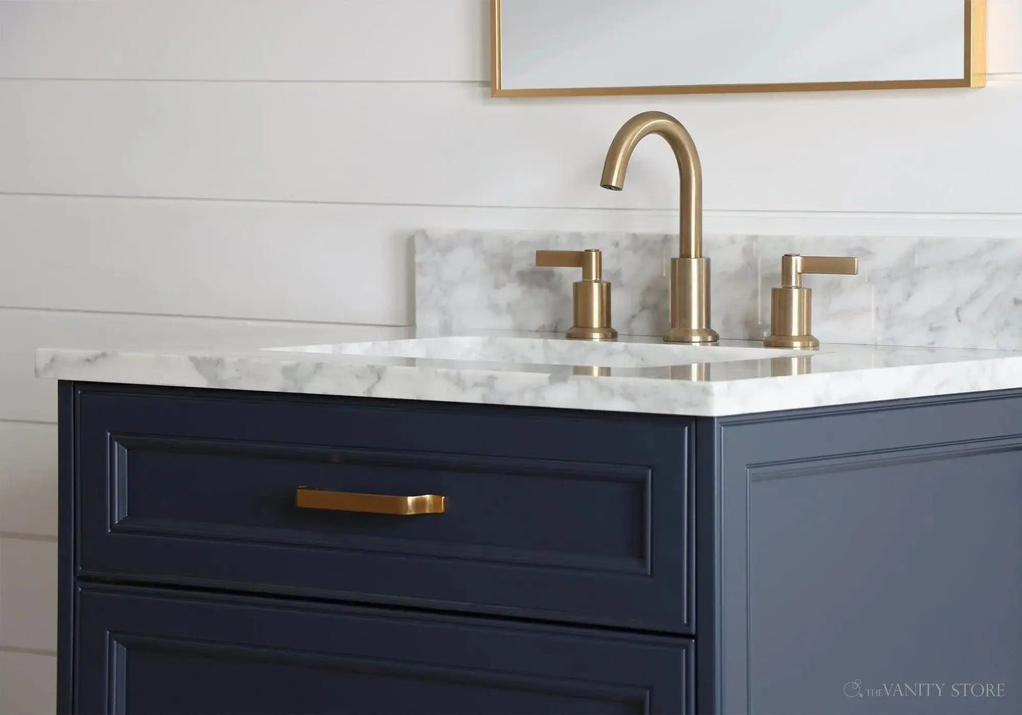 Davenport SLIM 30" Pacific Blue Bathroom Vanity - All Drawers Teodor Bathroom Vanity Canada