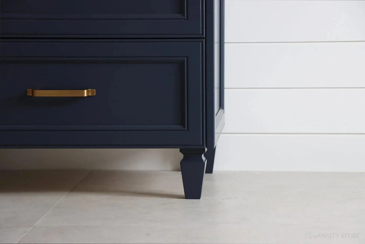 Davenport SLIM 30" Pacific Blue Bathroom Vanity - All Drawers Teodor Bathroom Vanity Canada