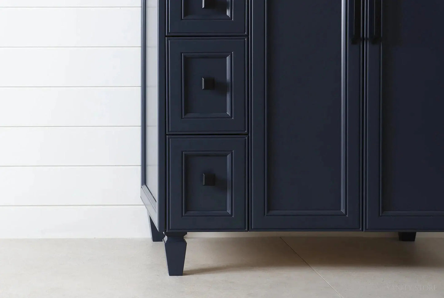 Davenport SLIM 36" Pacific Blue Bathroom Vanity, Right Sink Teodor Bathroom Vanity Canada