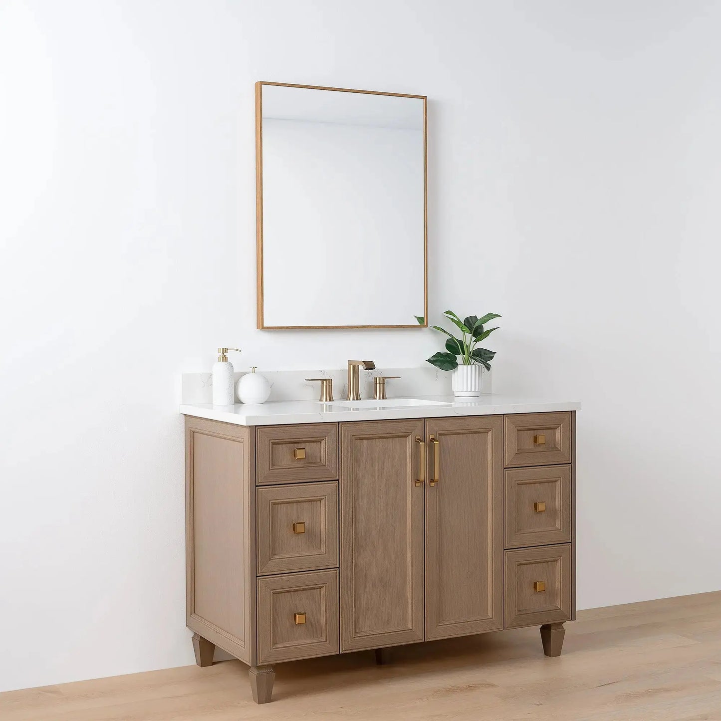 Davenport 48", Teodor® Almond Coast Vanity Teodor Bathroom VanityCanada