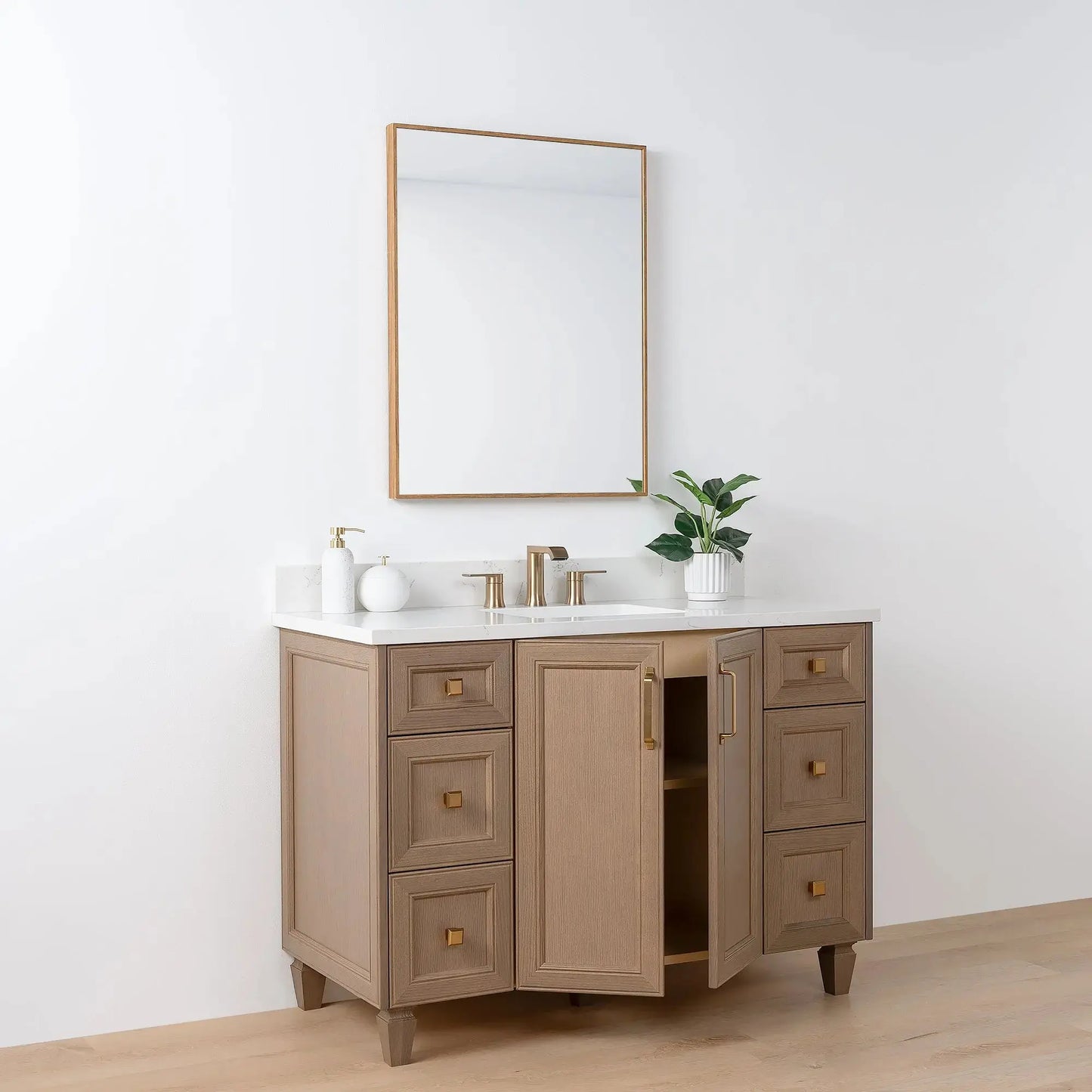 Davenport 48", Teodor® Almond Coast Vanity Teodor Bathroom VanityCanada