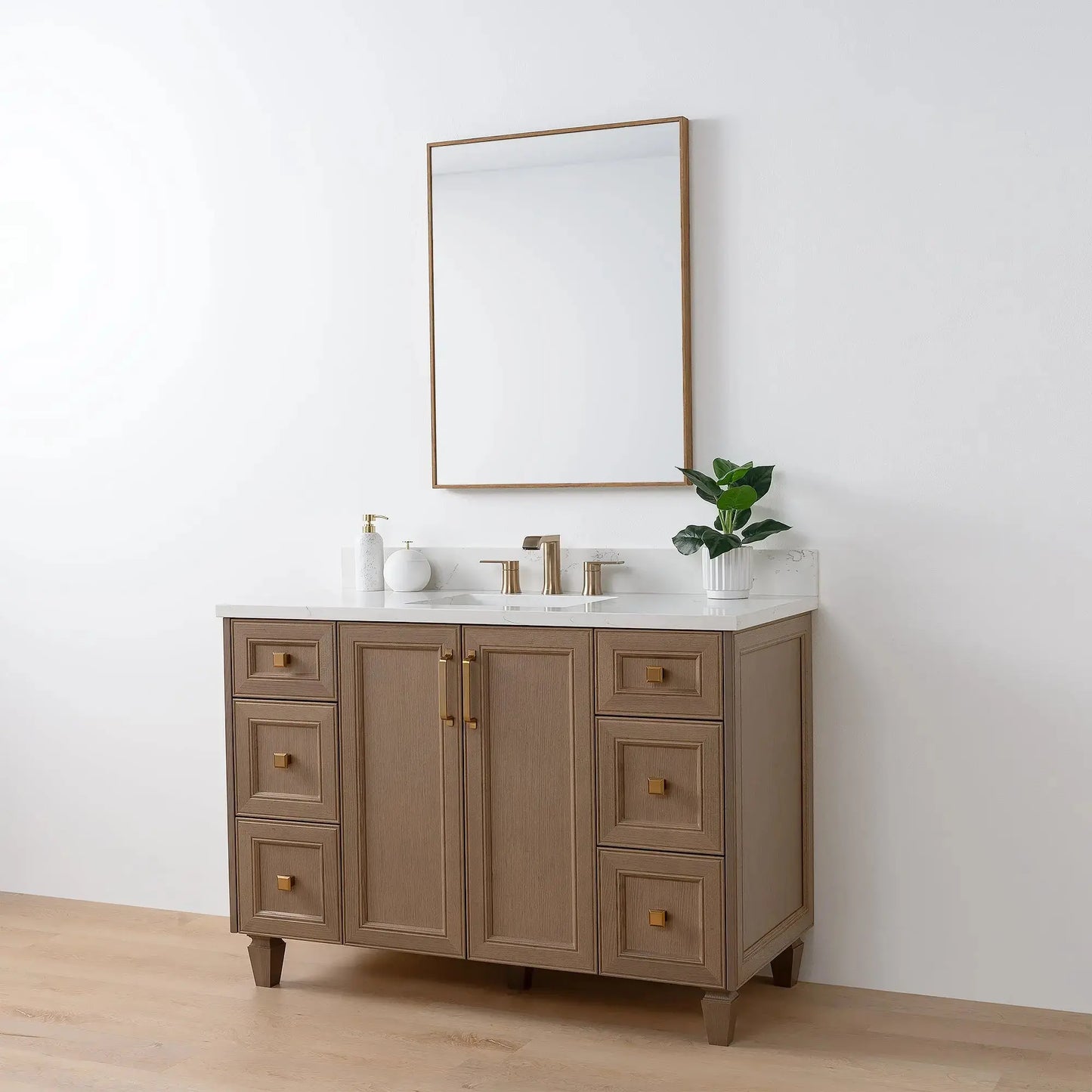 Davenport 48", Teodor® Almond Coast Vanity Teodor Bathroom VanityCanada