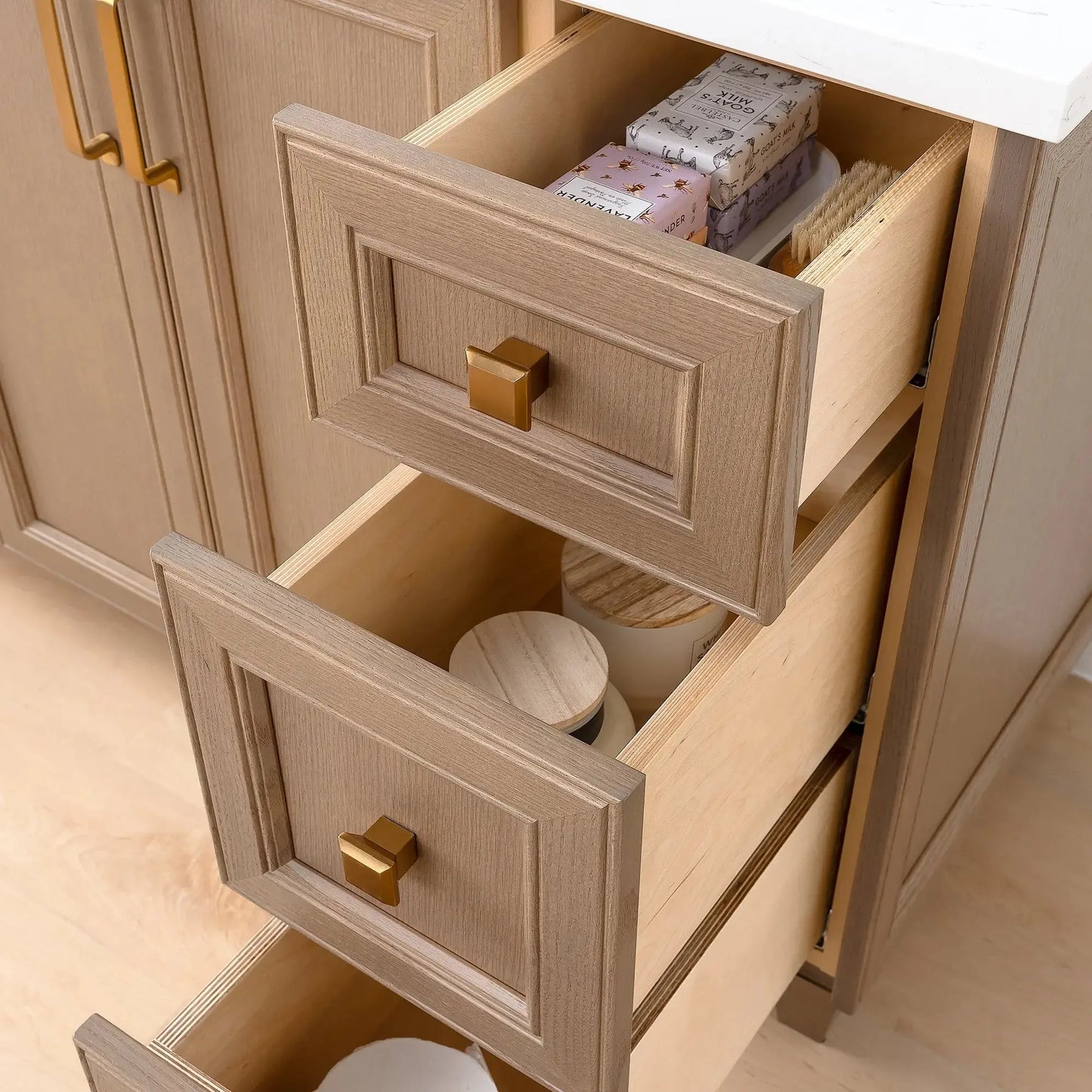 Davenport 48", Teodor® Almond Coast Vanity Teodor Bathroom VanityCanada