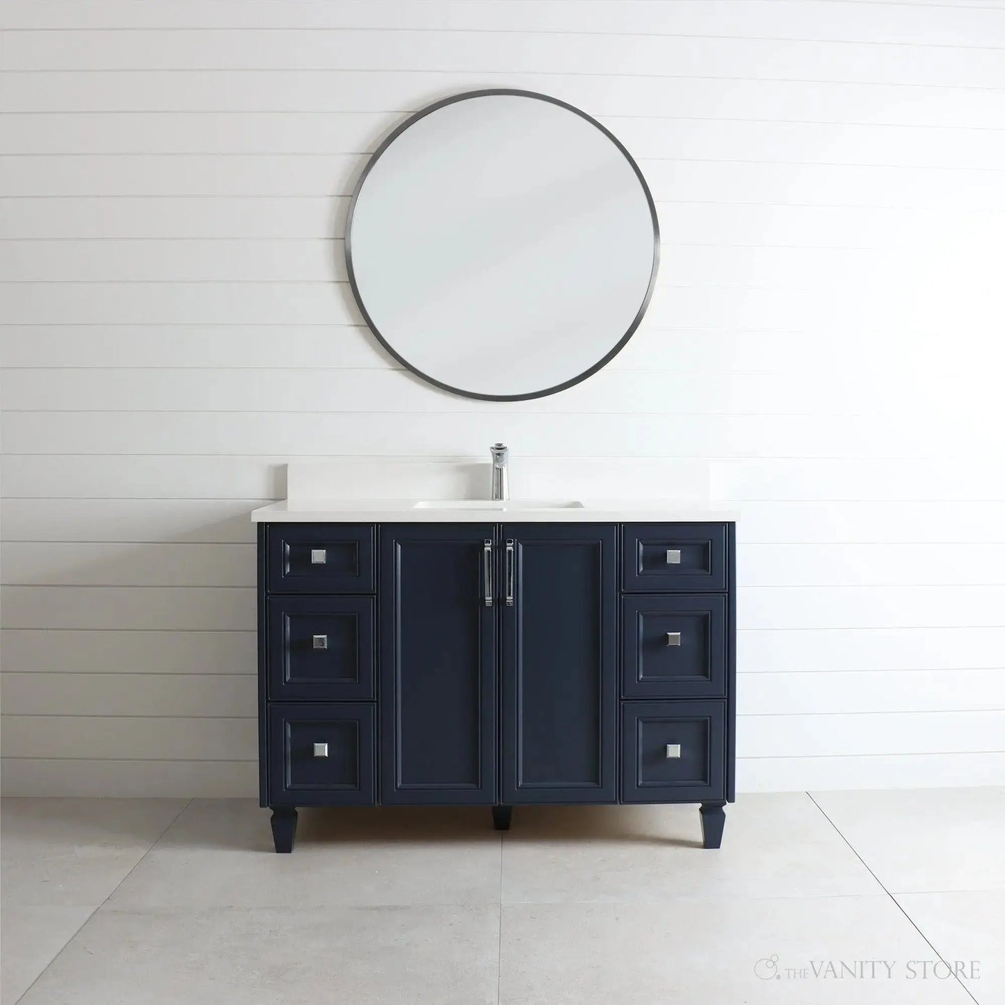 Davenport SLIM 48" Pacific Blue Bathroom Vanity Teodor Bathroom Vanity Canada