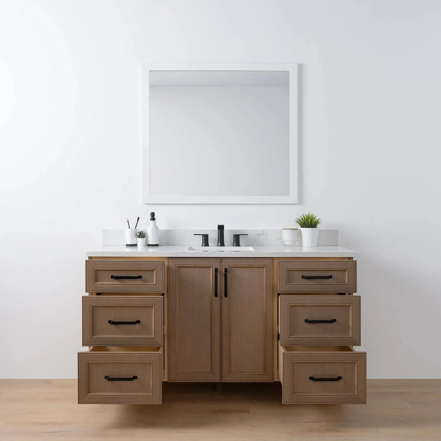 Davenport 60", Teodor® Almond Coast Vanity Teodor Bathroom VanityCanada