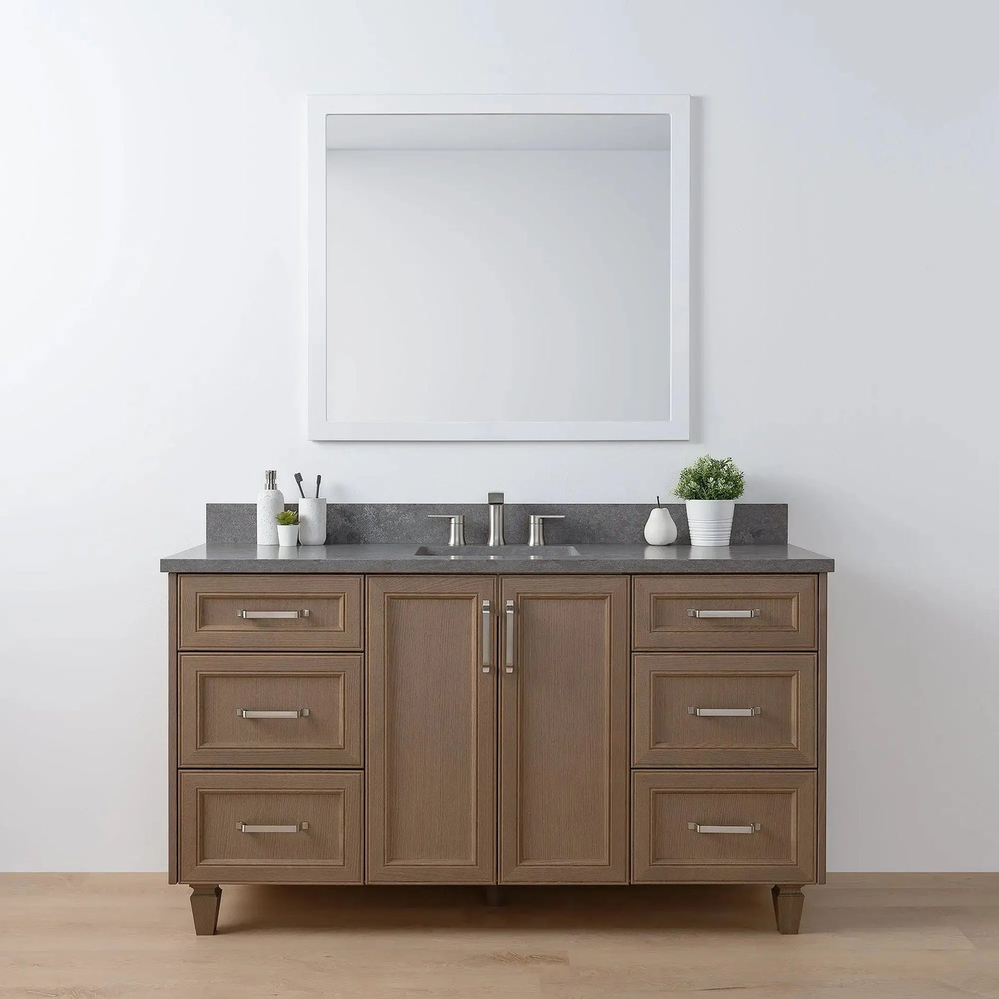 Davenport 60", Teodor® Almond Coast Vanity Teodor Bathroom VanityCanada