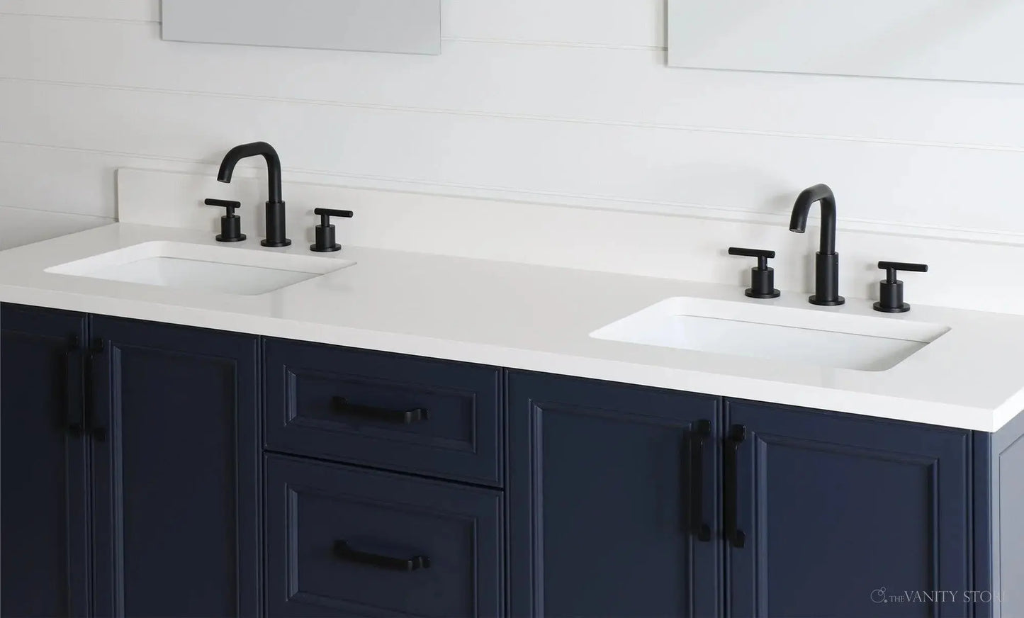 Davenport SLIM 72" Pacific Blue Bathroom Vanity, Double Sink Teodor Bathroom Vanity Canada