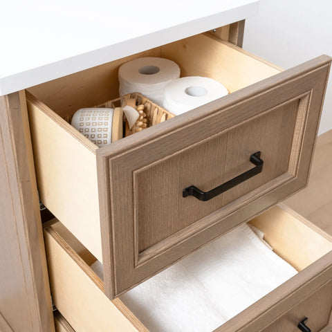 Davenport, Teodor® Almond Coast Storage Cabinet Teodor Bathroom VanityCanada