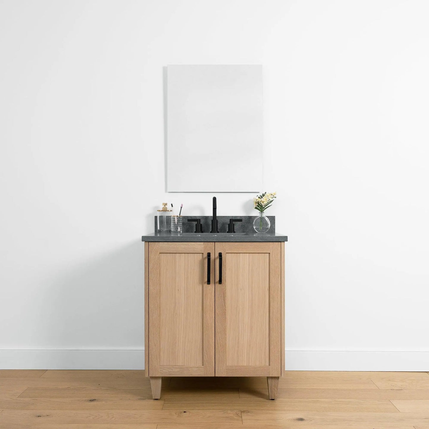 Bridgeport 30", Teodor® White Oak Vanity w/ Doors Teodor Bathroom VanityCanada