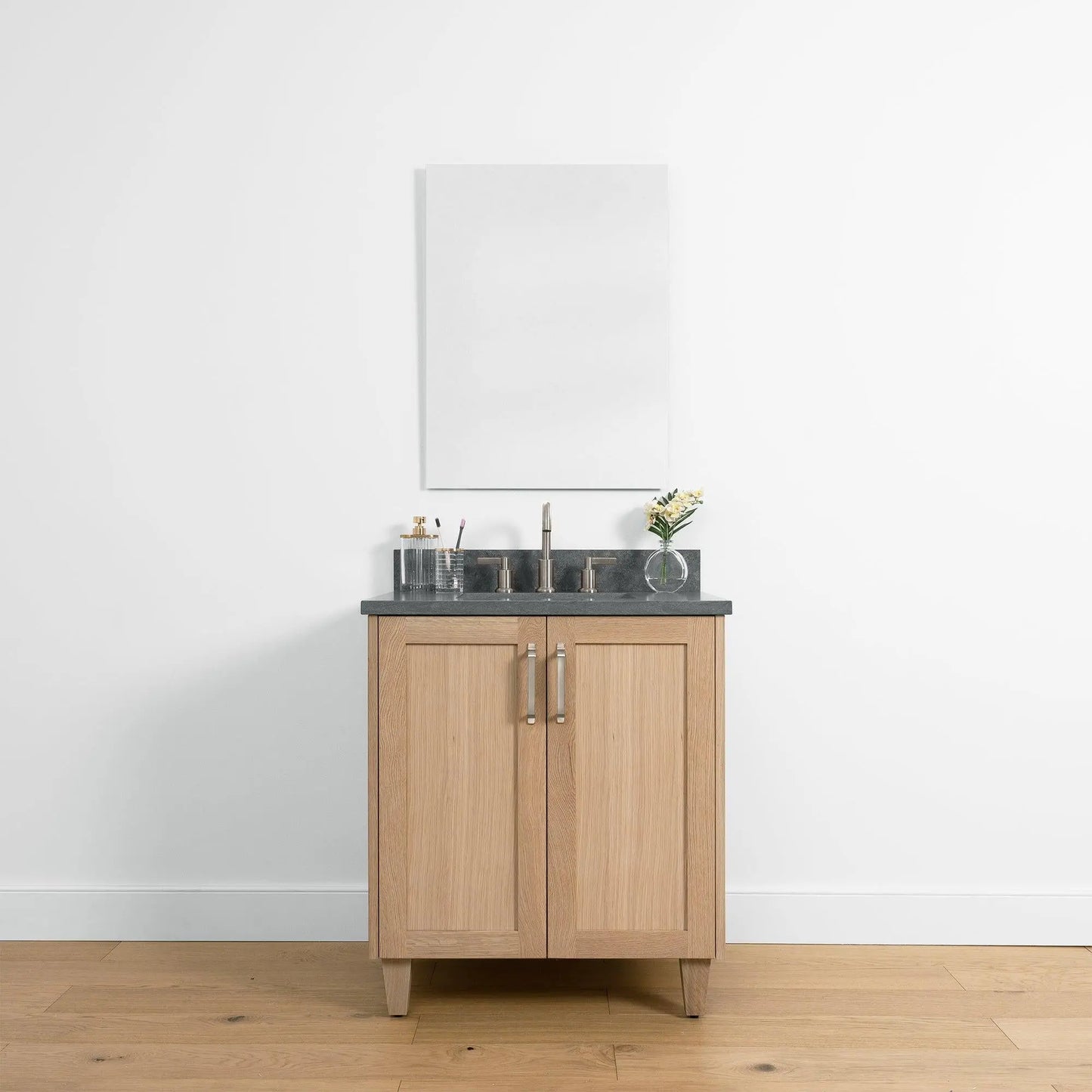 Bridgeport 30", Teodor® White Oak Vanity w/ Doors Teodor Bathroom VanityCanada
