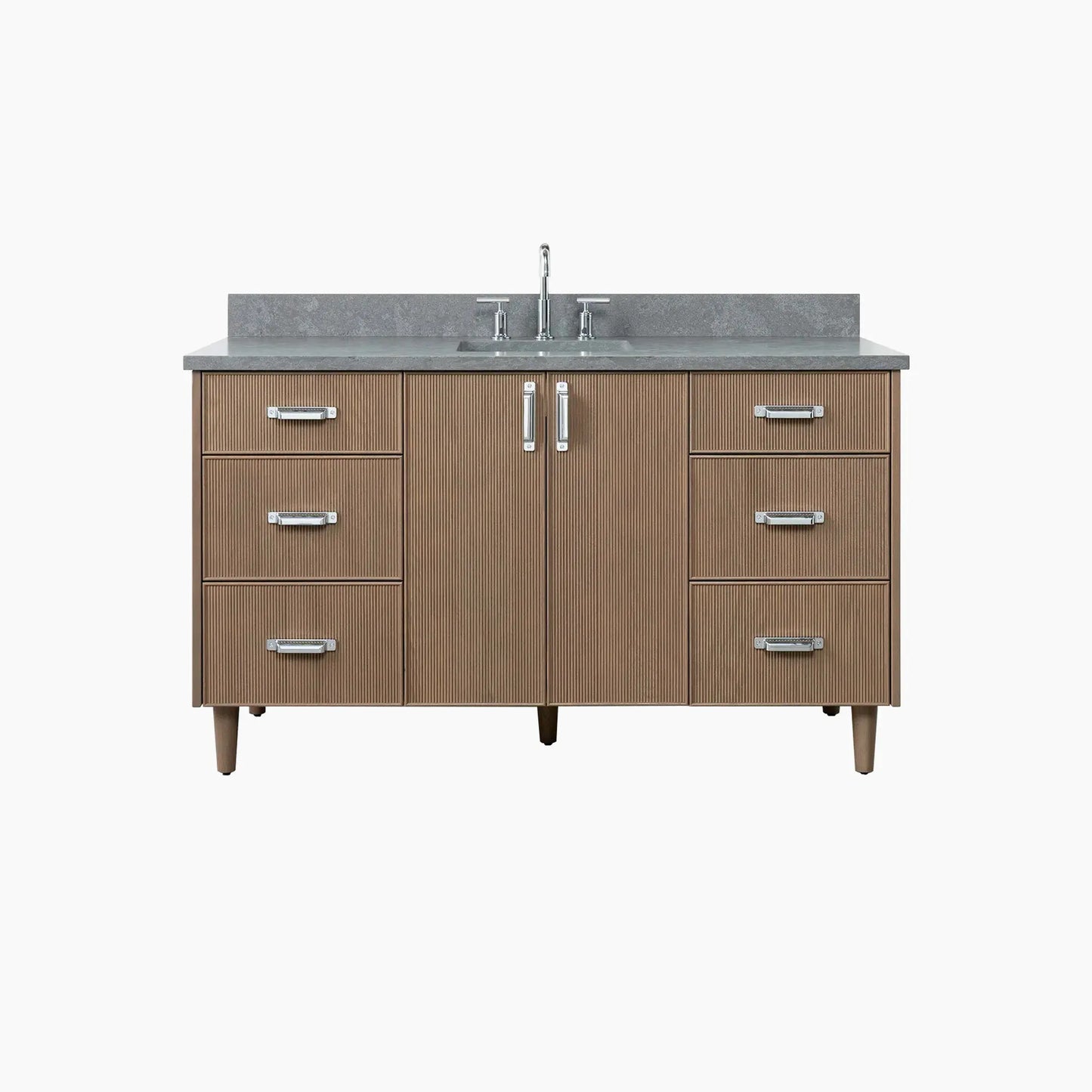 Malibu SLIM 60" Almond Coast Bathroom Vanity Teodor Bathroom Vanity Canada