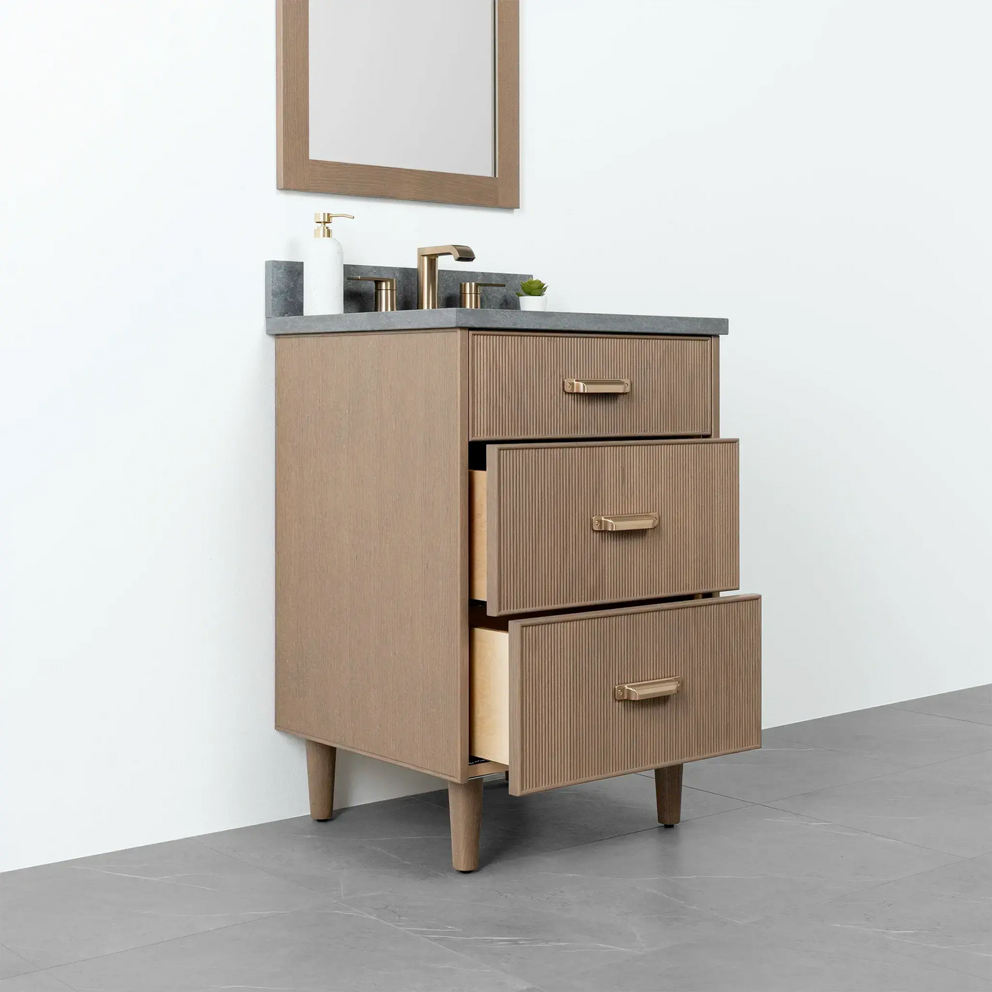 Malibu 24", Teodor® Almond Coast Vanity Teodor Bathroom VanityCanada