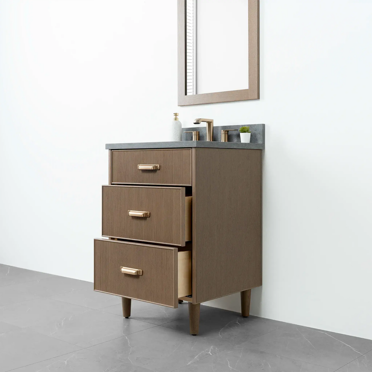 Malibu 24", Teodor® Almond Coast Vanity Teodor Bathroom VanityCanada