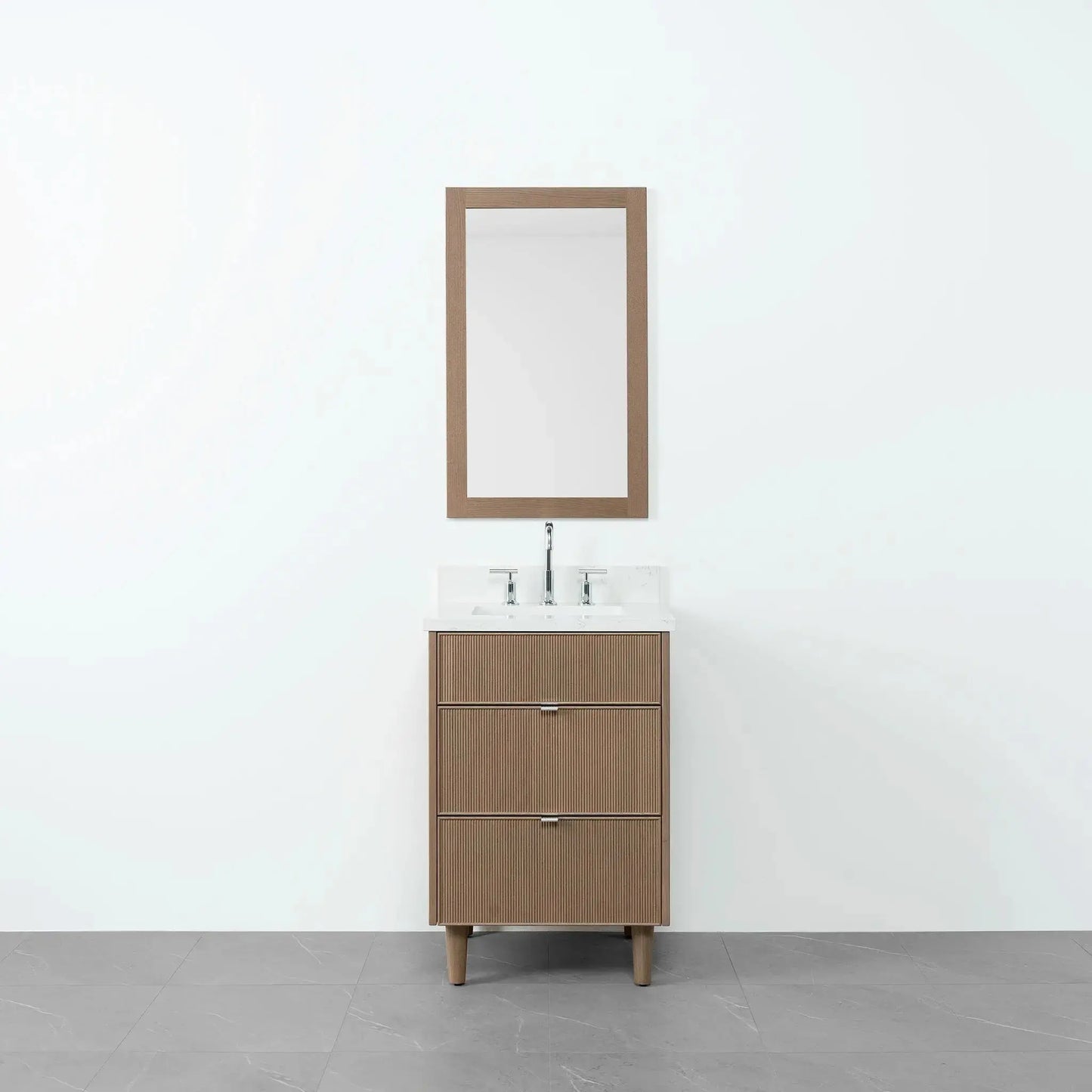 Malibu 24", Teodor® Almond Coast Vanity Teodor Bathroom VanityCanada
