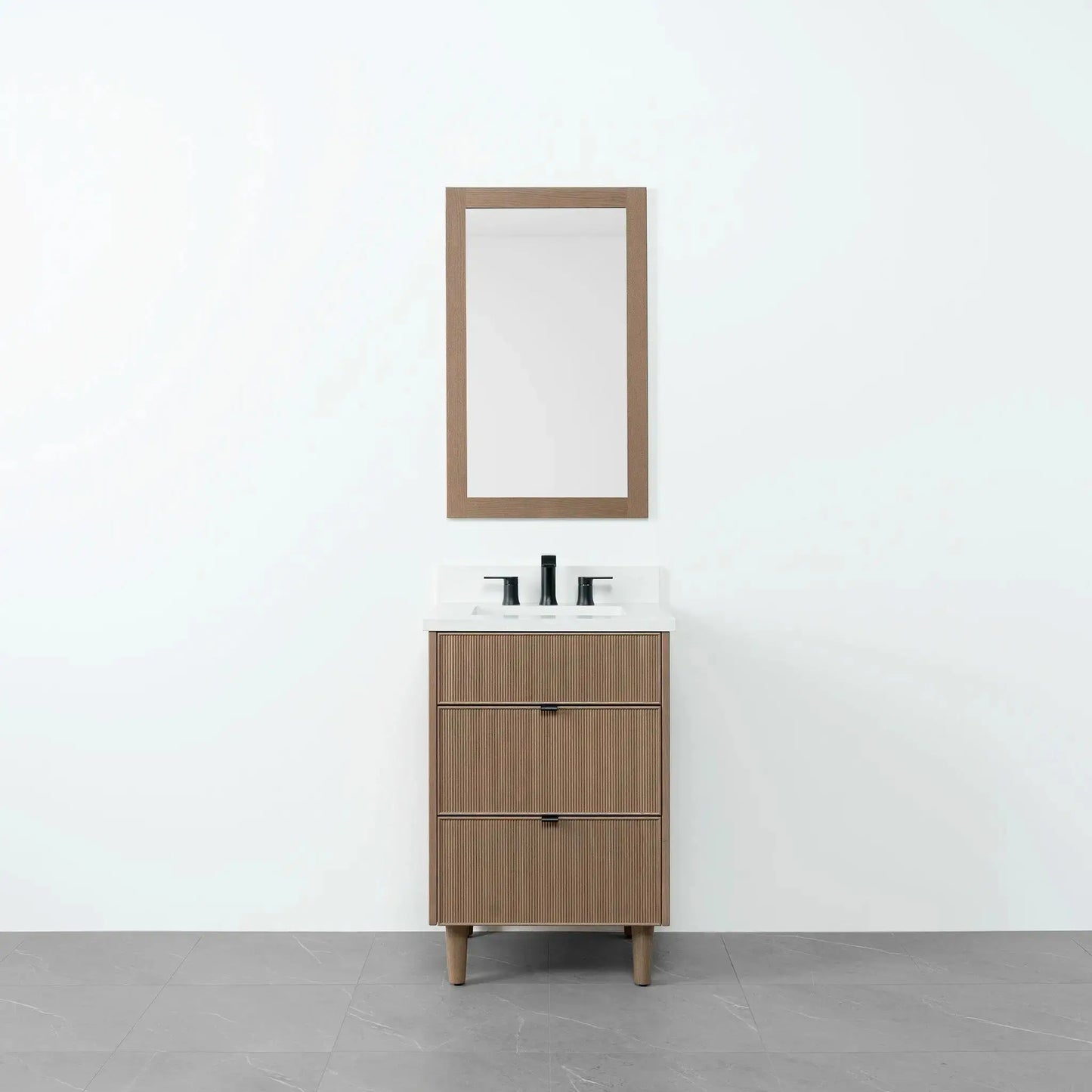 Malibu 24", Teodor® Almond Coast Vanity Teodor Bathroom VanityCanada