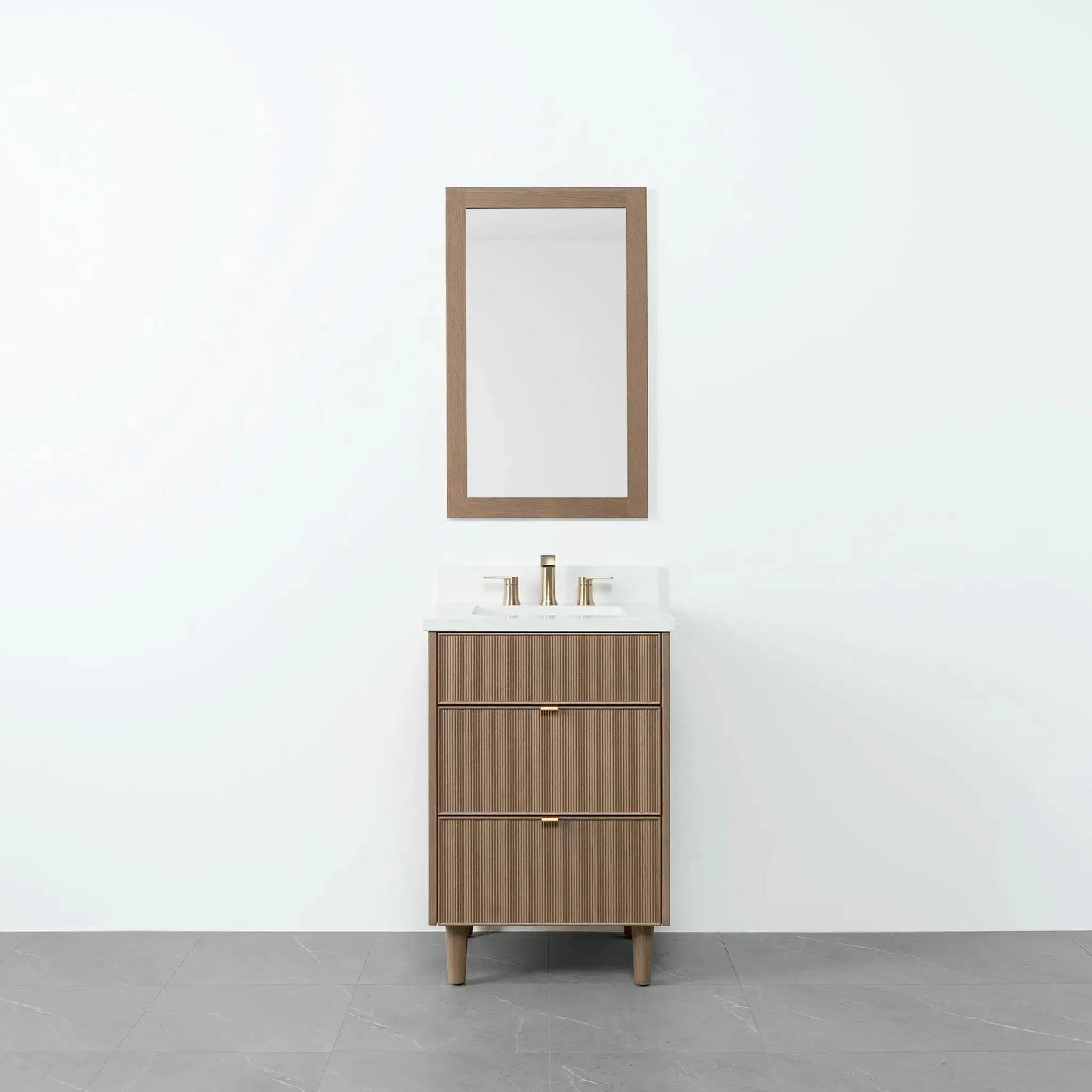 Malibu 24", Teodor® Almond Coast Vanity Teodor Bathroom VanityCanada