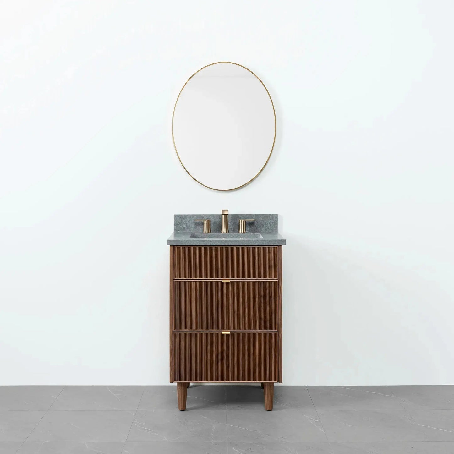 Malibu 24", Teodor® American Black Walnut Vanity Teodor Bathroom VanityCanada