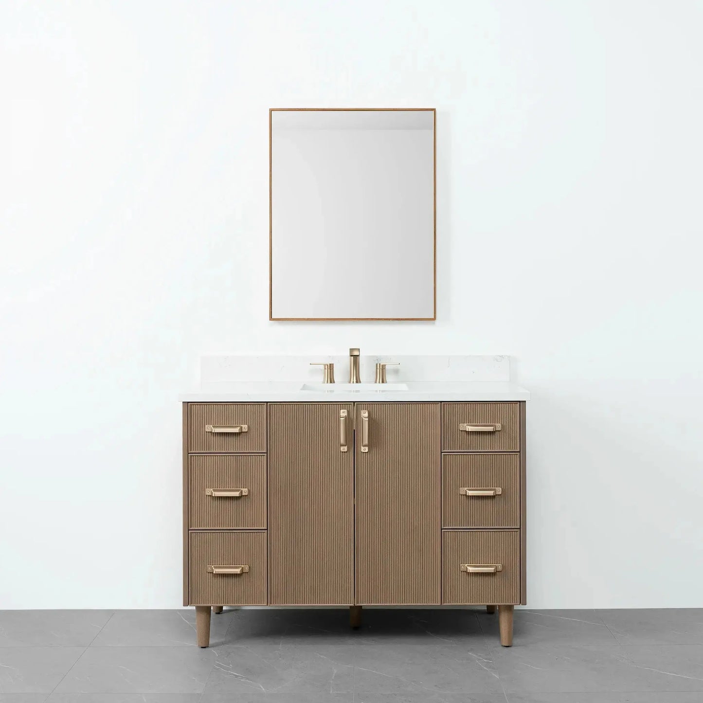 Malibu 48", Teodor® Almond Coast Vanity Teodor Bathroom VanityCanada