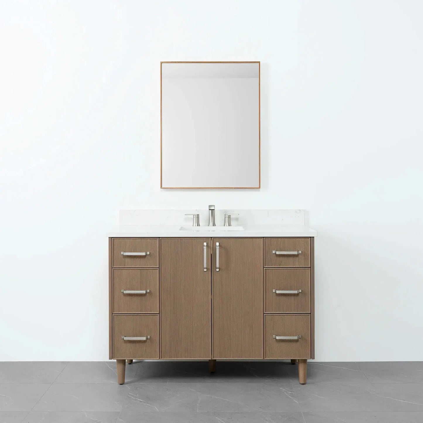 Malibu 48", Teodor® Almond Coast Vanity Teodor Bathroom VanityCanada