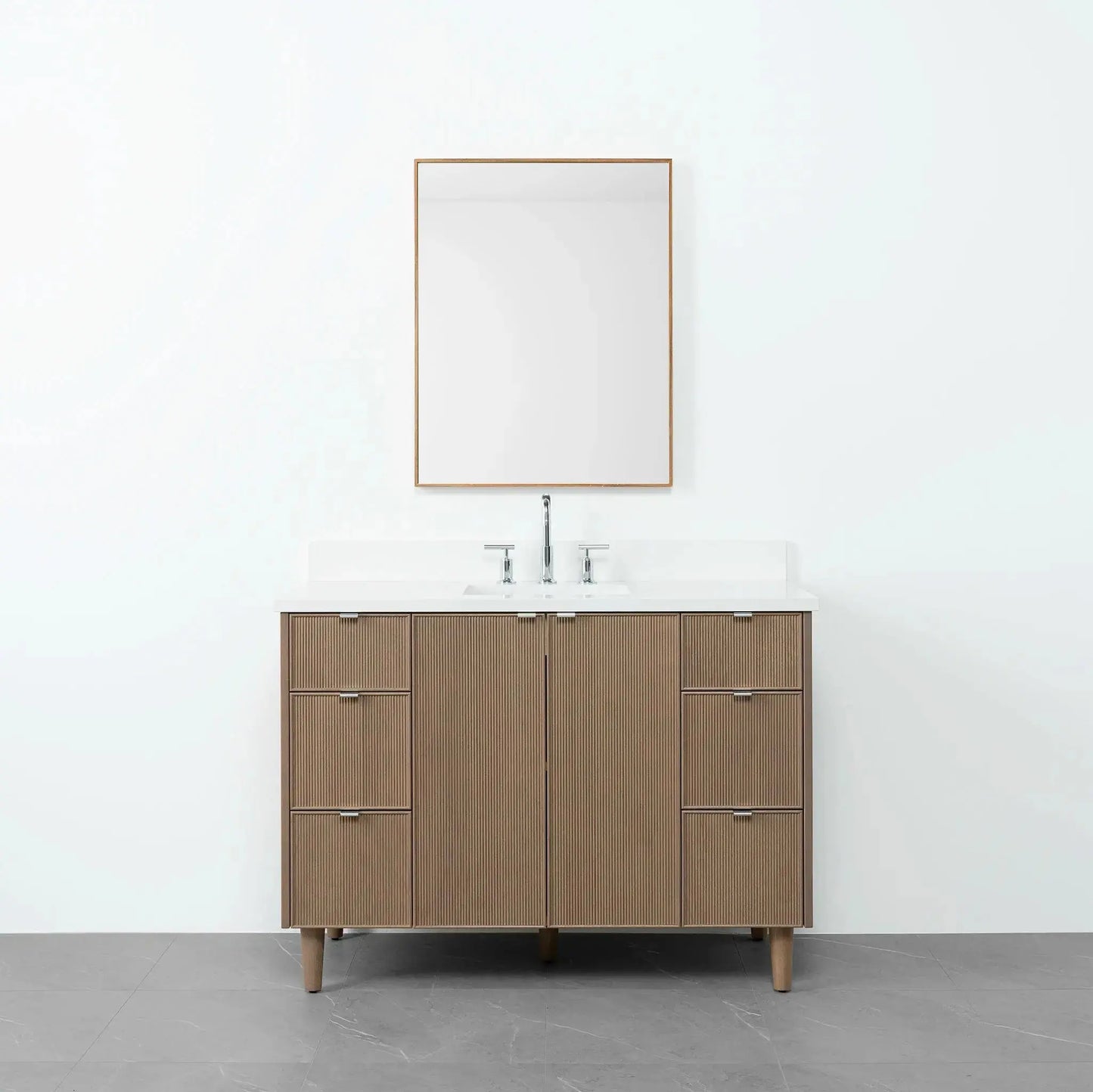 Malibu 48", Teodor® Almond Coast Vanity Teodor Bathroom VanityCanada