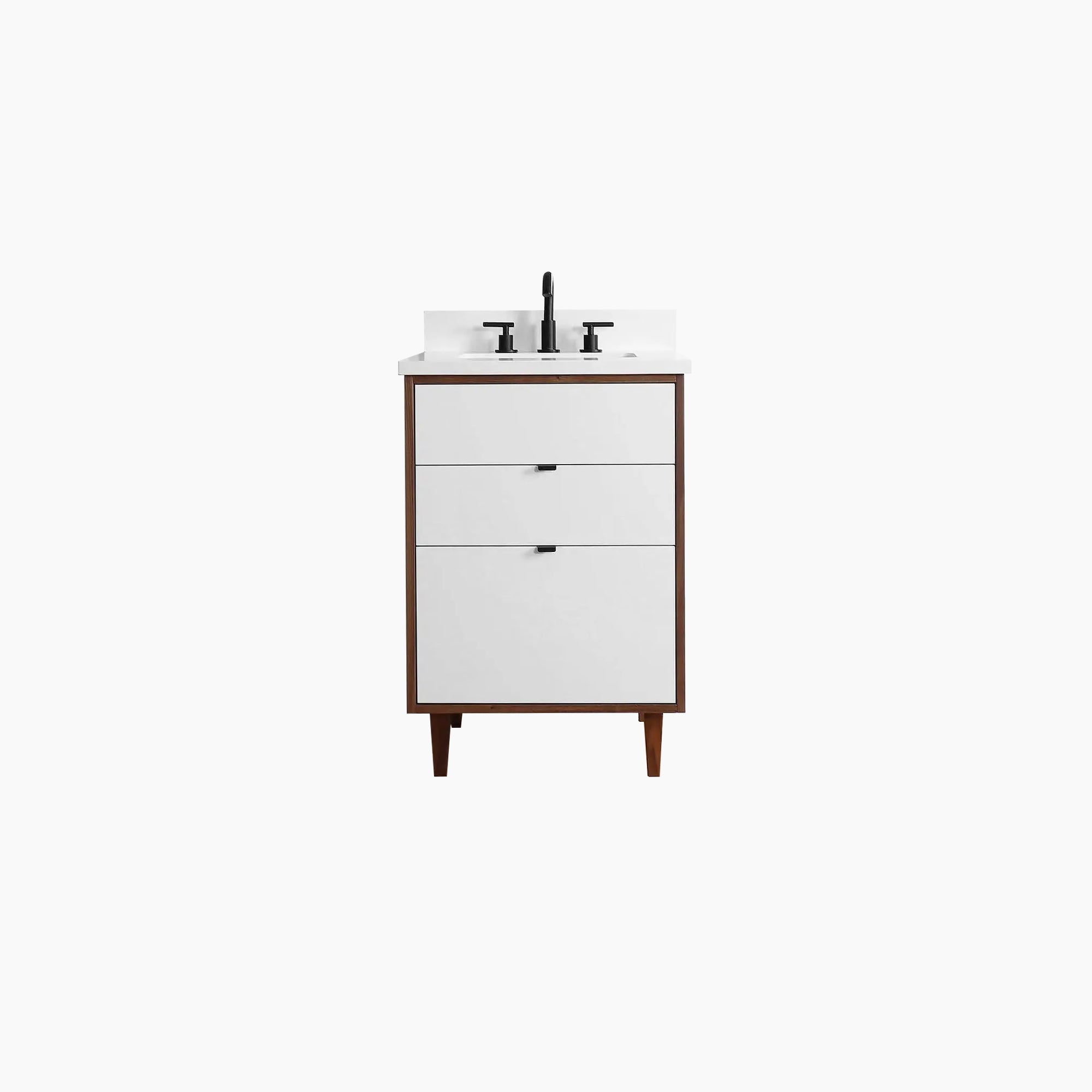 Sidney 24 Gloss White Bathroom Vanity