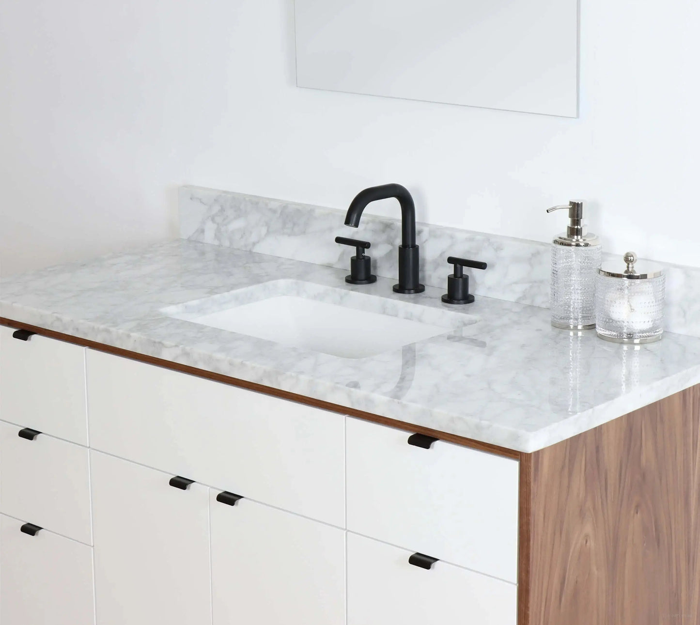 Sidney SLIM 48" Gloss White Bathroom Vanity Teodor Bathroom Vanity Canada