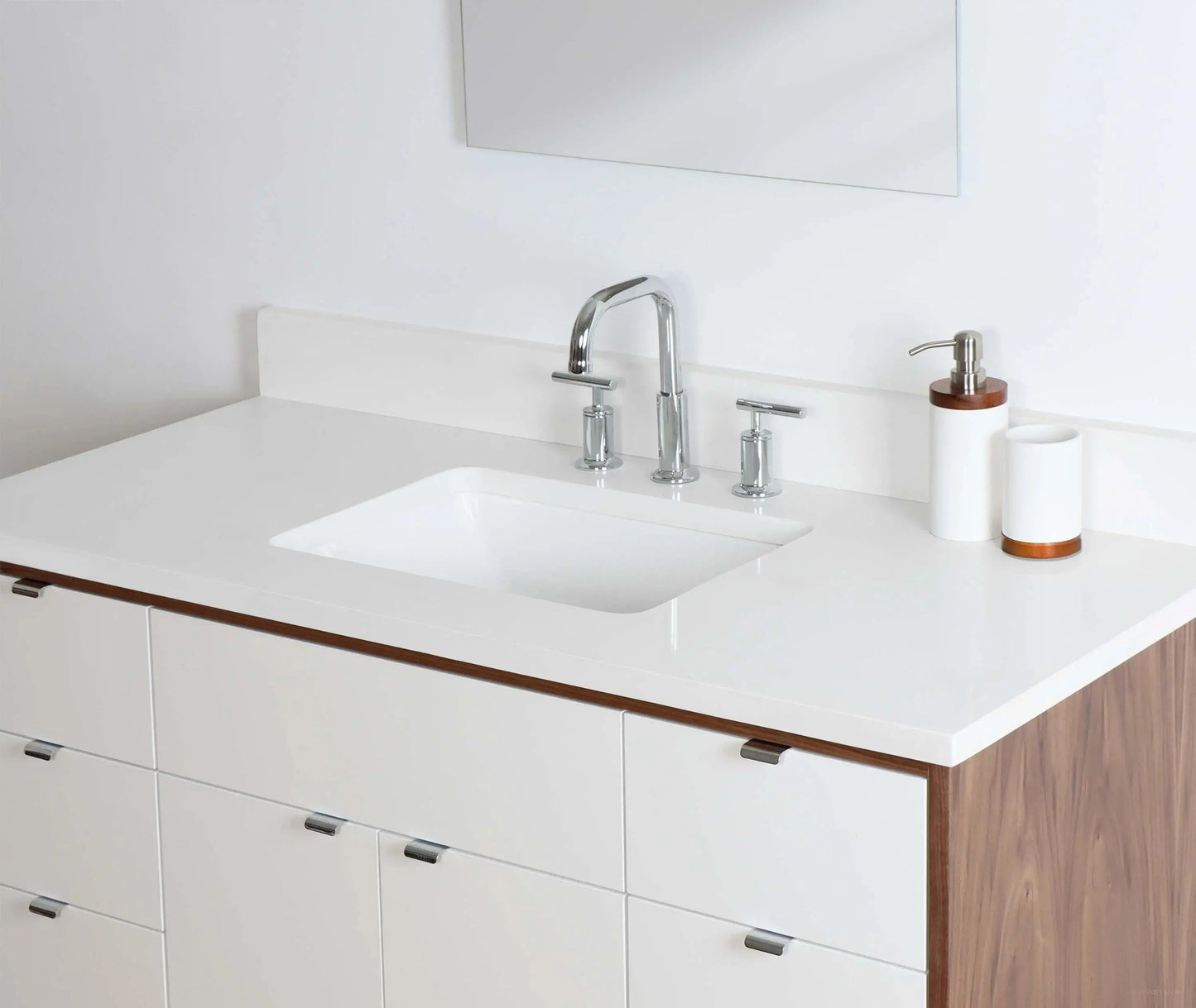 Sidney SLIM 48" Gloss White Bathroom Vanity Teodor Bathroom Vanity Canada