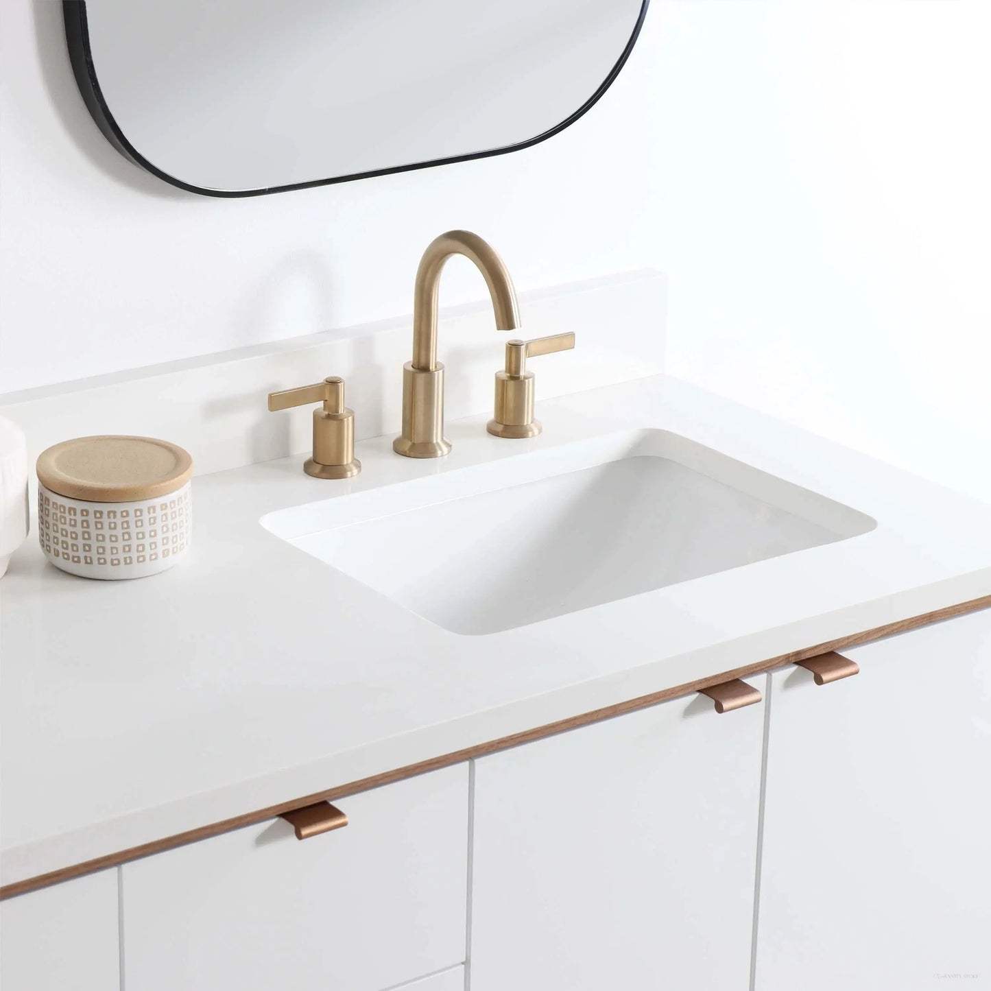 Sidney SLIM 60" Wall Mount Gloss White Bathroom Vanity, Double Sink Teodor Bathroom Vanity Canada