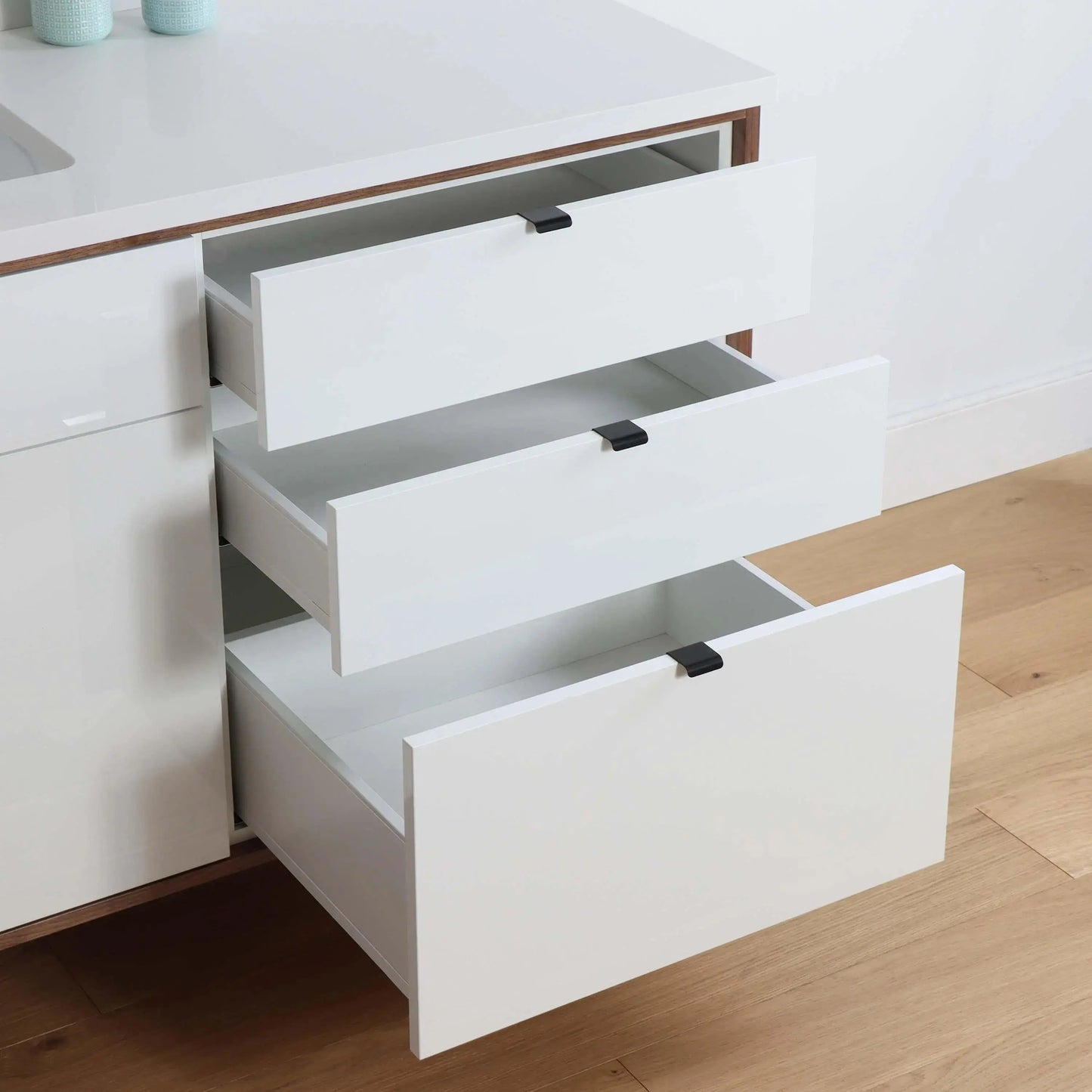 Sidney SLIM 72" Gloss White Bathroom Vanity Teodor Bathroom Vanity Canada