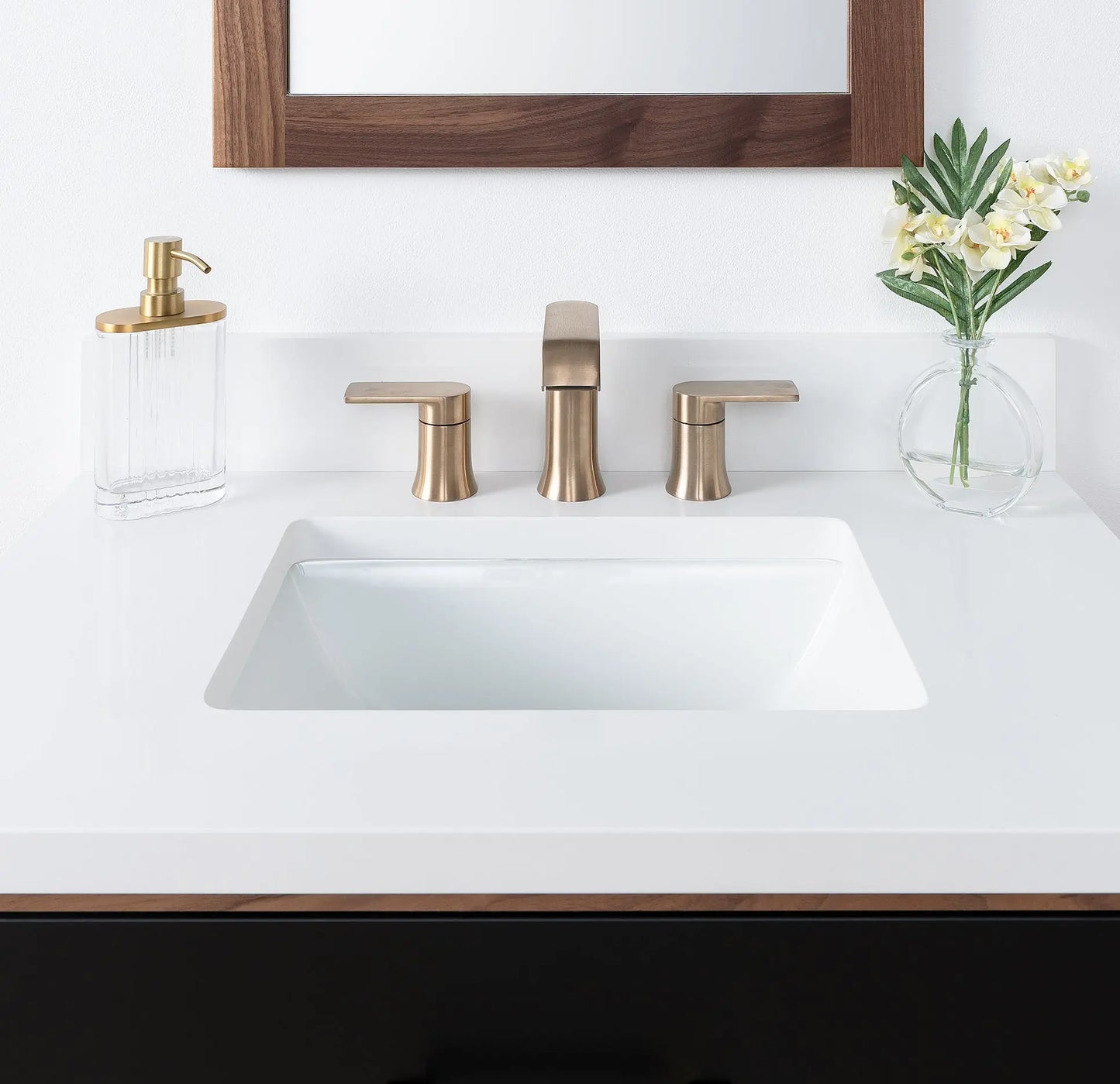 Sidney SLIM, 30" Teodor® Modern Wall Mount Matte Black Vanity Teodor Bathroom VanityCanada