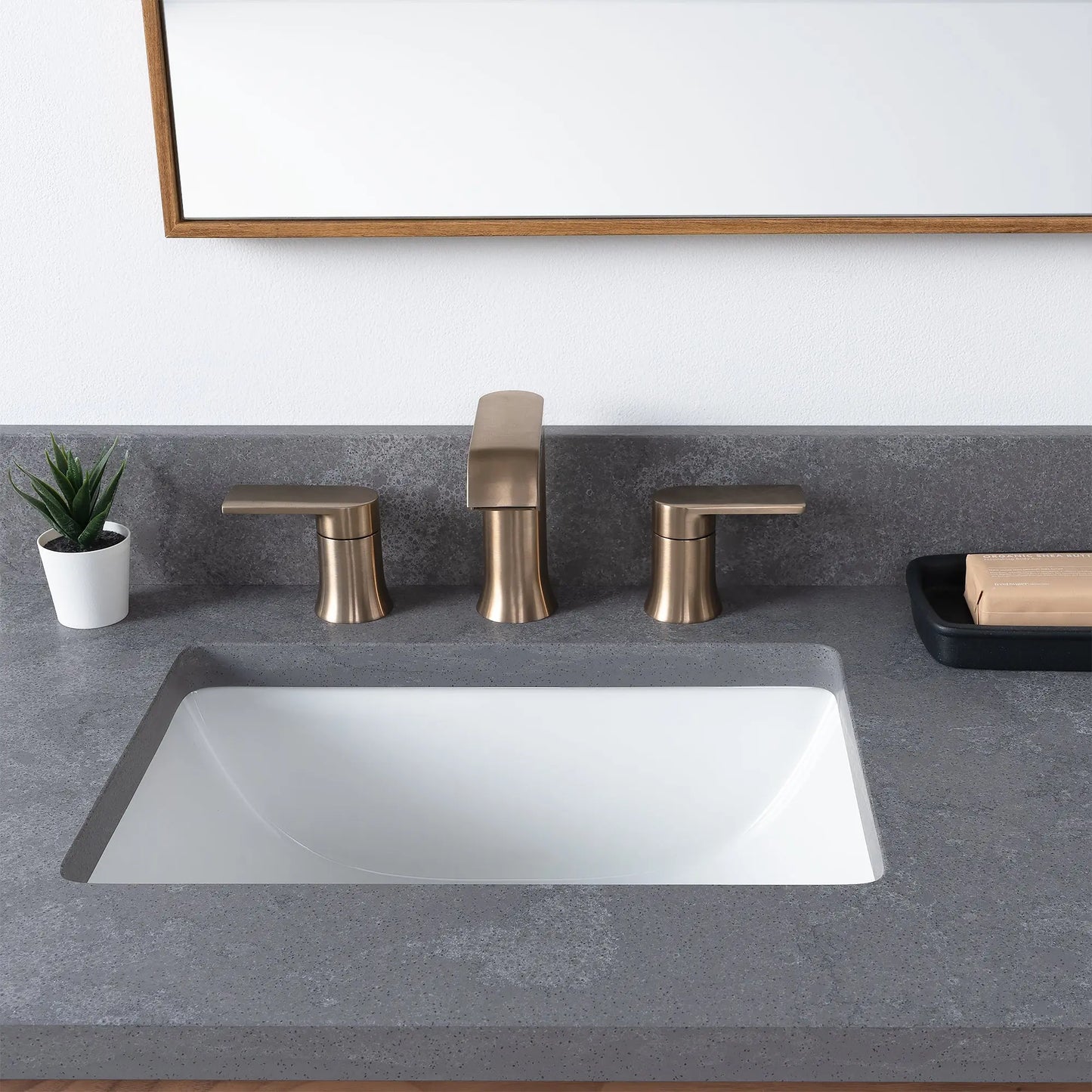 Sidney SLIM, 36" Teodor® Modern Matte Black Vanity, Left Sink Teodor Bathroom VanityCanada