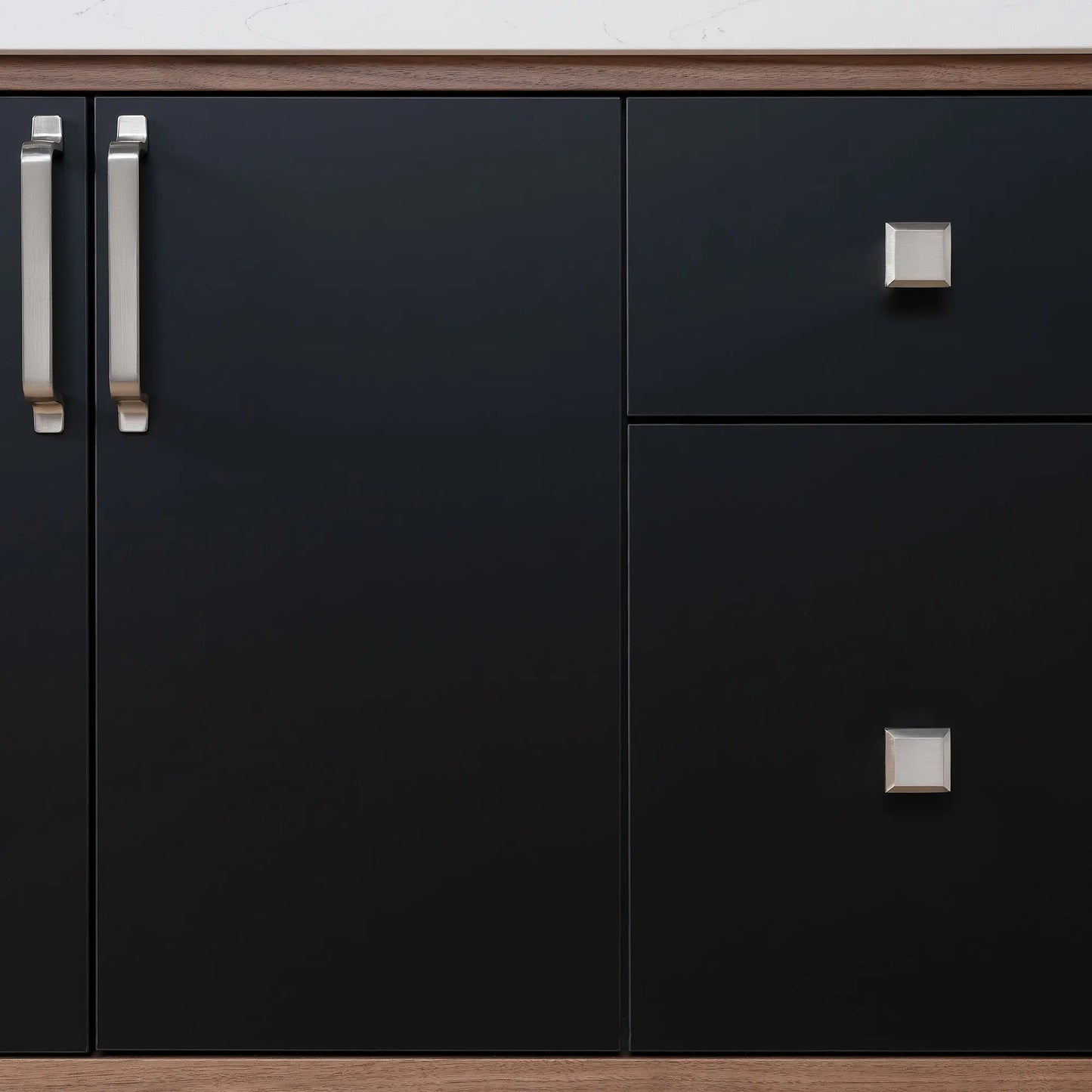 Sidney SLIM, 48" Teodor® Modern Wall Mount Matte Black Vanity Teodor Bathroom VanityCanada
