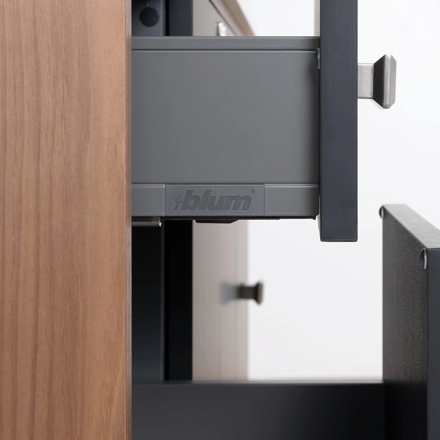 Sidney SLIM, 48" Teodor® Modern Wall Mount Matte Black Vanity Teodor Bathroom VanityCanada