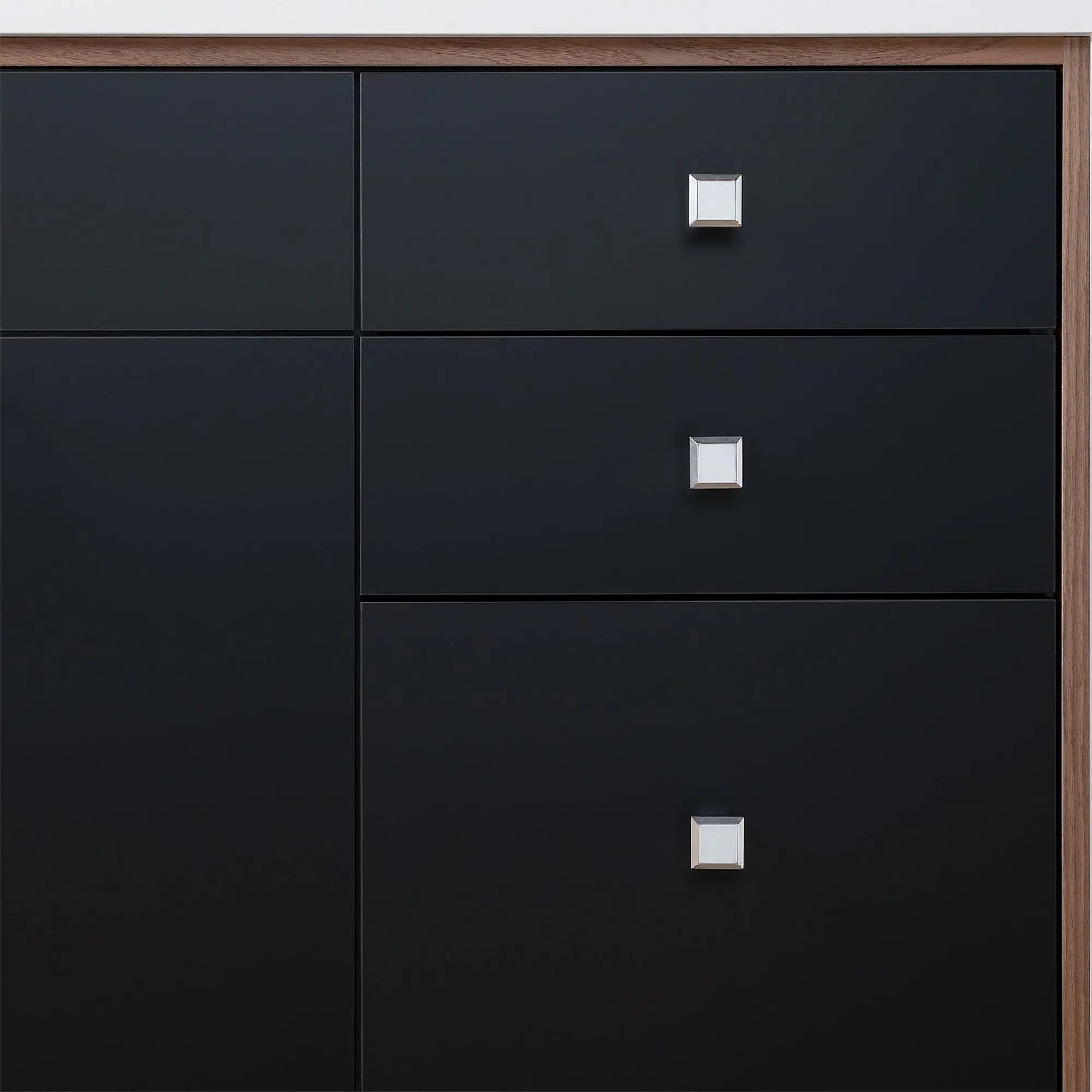 Sidney SLIM, 60" Teodor® Modern Matte Black Vanity Teodor Bathroom VanityCanada