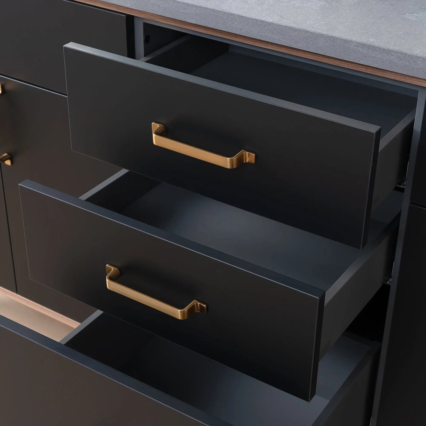 Sidney SLIM, 72" Teodor® Modern Matte Black Vanity, Double Sink Teodor Bathroom VanityCanada