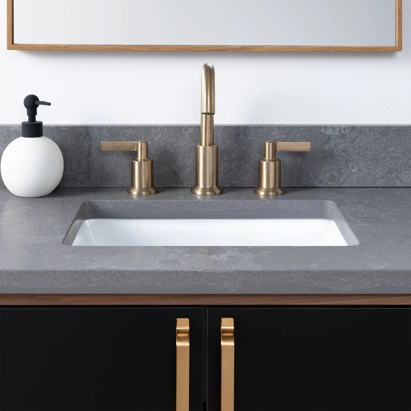 Sidney SLIM, 72" Teodor® Modern Wall Mount Matte Black Vanity, Double Sink Teodor Bathroom VanityCanada