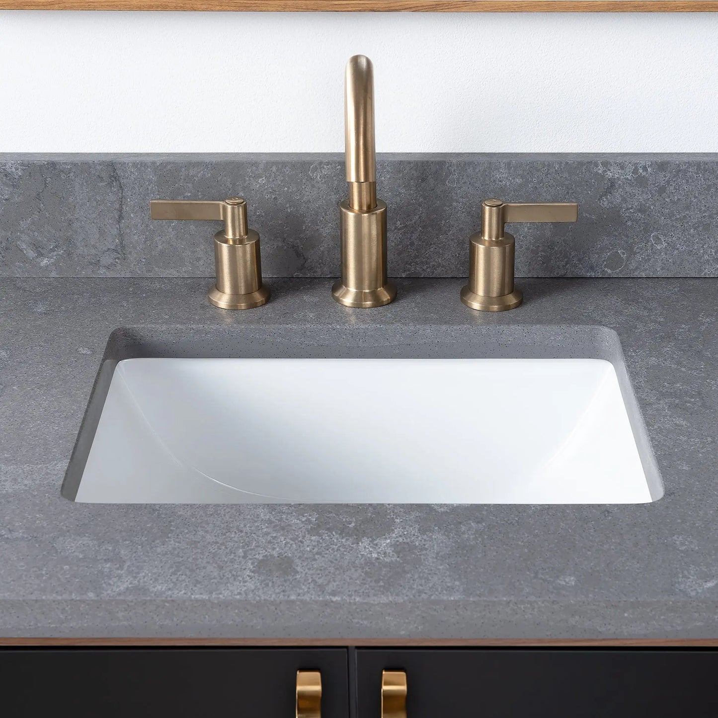 Sidney SLIM, 72" Teodor® Modern Wall Mount Matte Black Vanity, Double Sink Teodor Bathroom VanityCanada